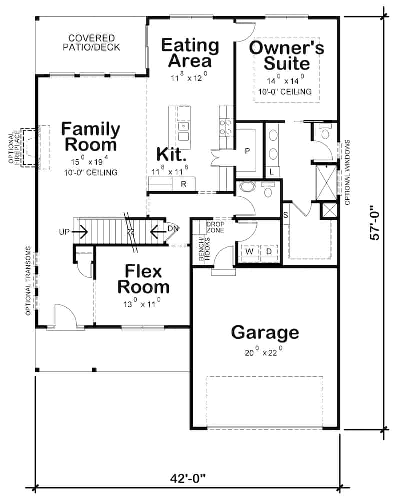 Floor Plan Main Level