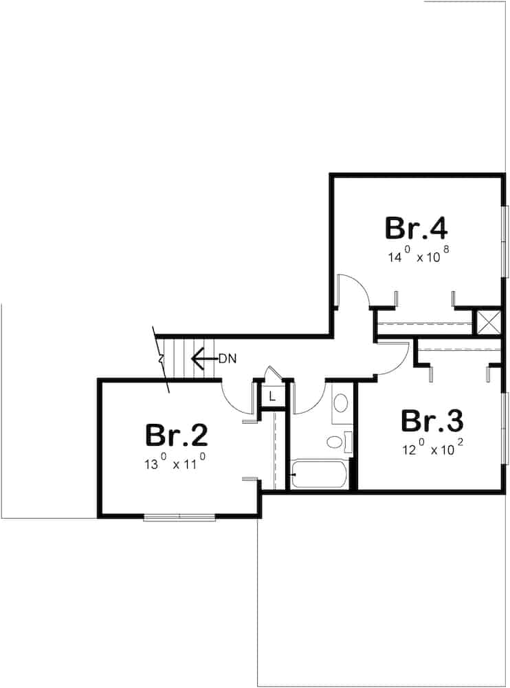 Floor Plan Upper Level