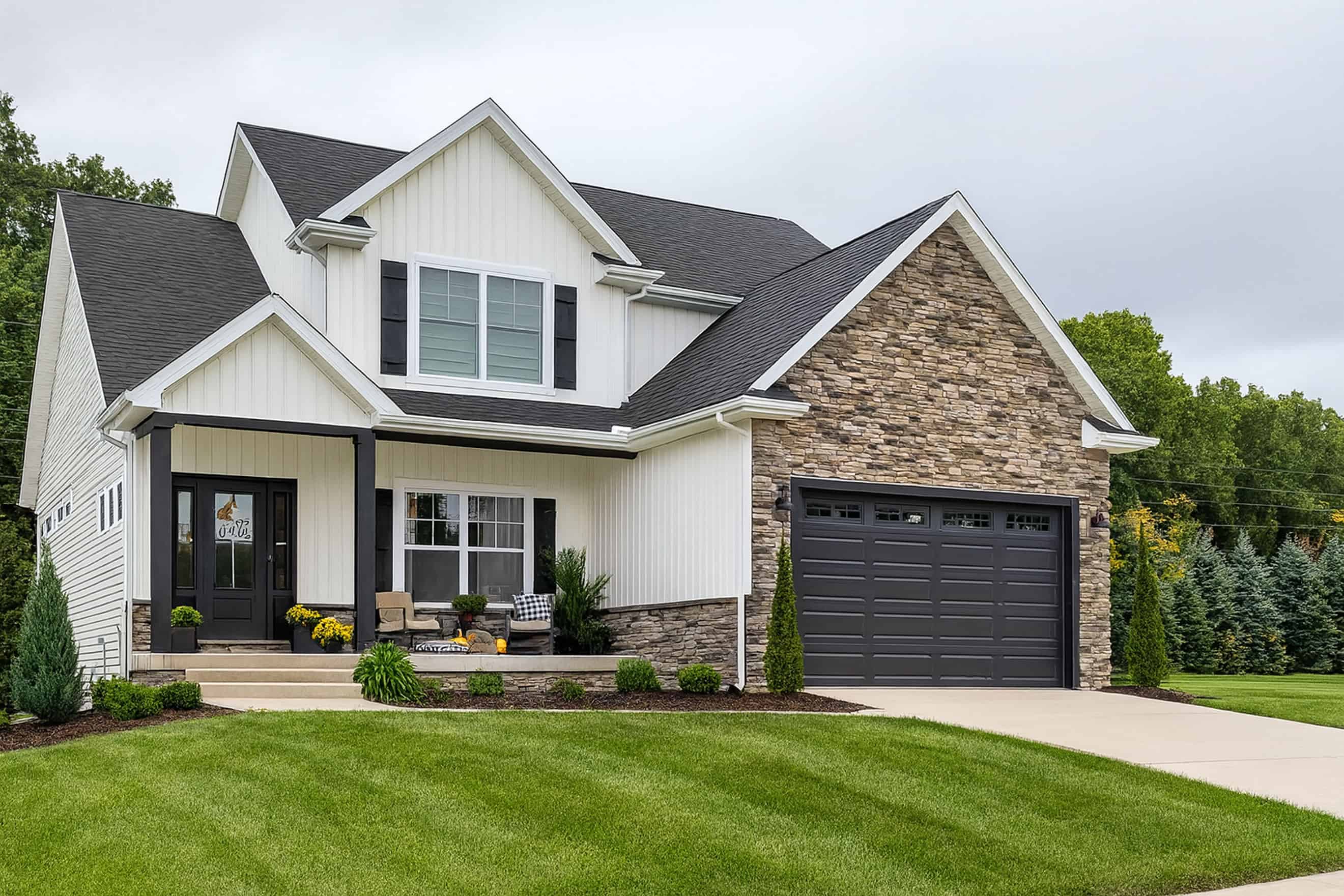 4-Bedroom, 2154 Sq Ft Traditional House - Plan #120-2640 - Front Exterior