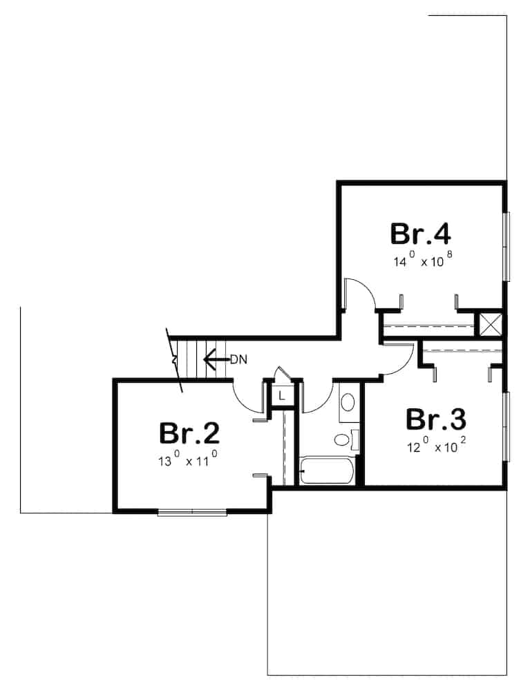 Floor Plan Upper Level