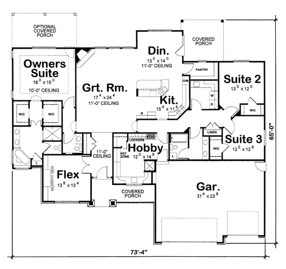 Floor Plan Main Level