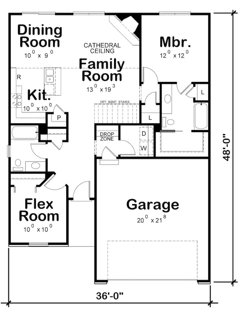 Floor Plan Main Level