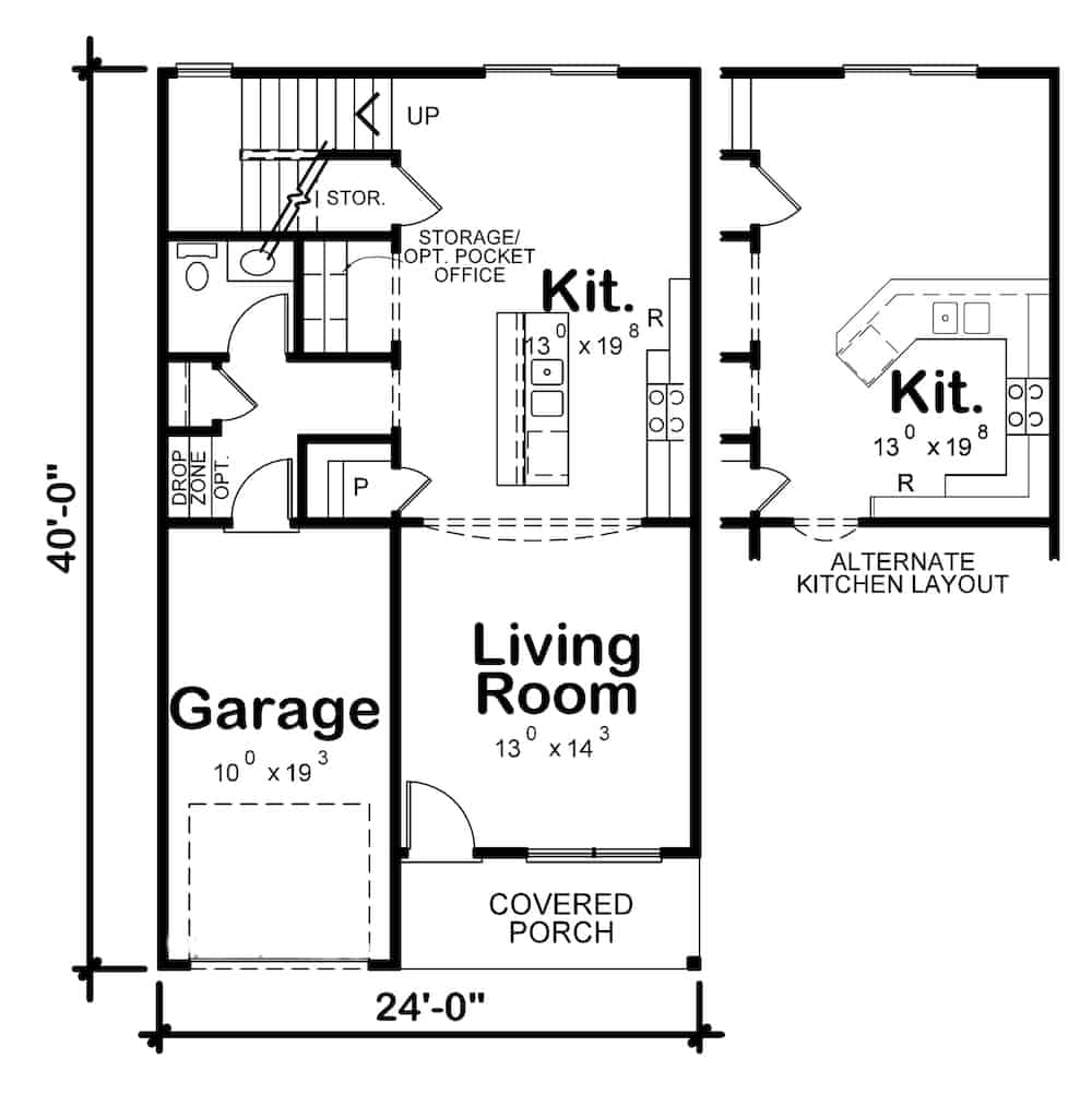 Floor Plan Main Level