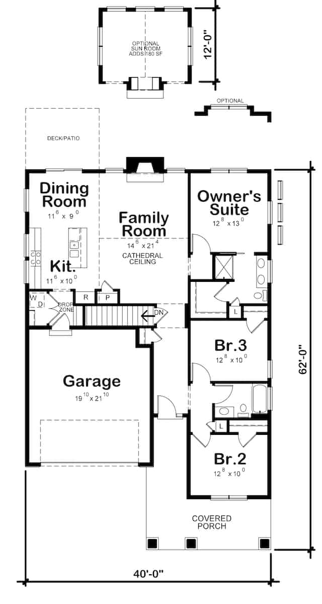 Floor Plan Main Level