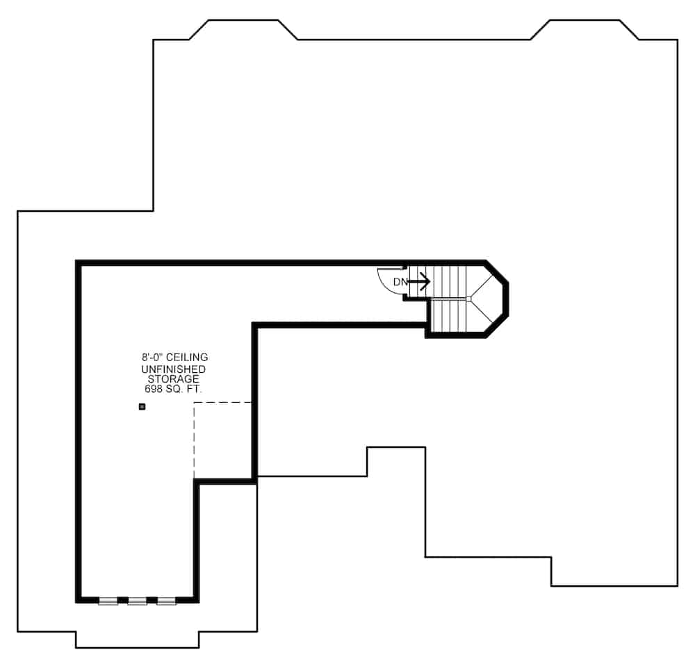 Floor Plan Bonus Room