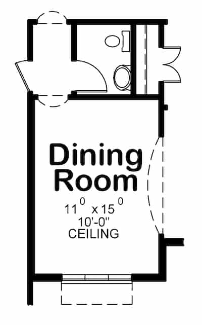 Alternative Main Level Layout