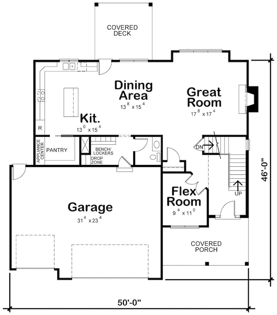 Floor Plan Main Level