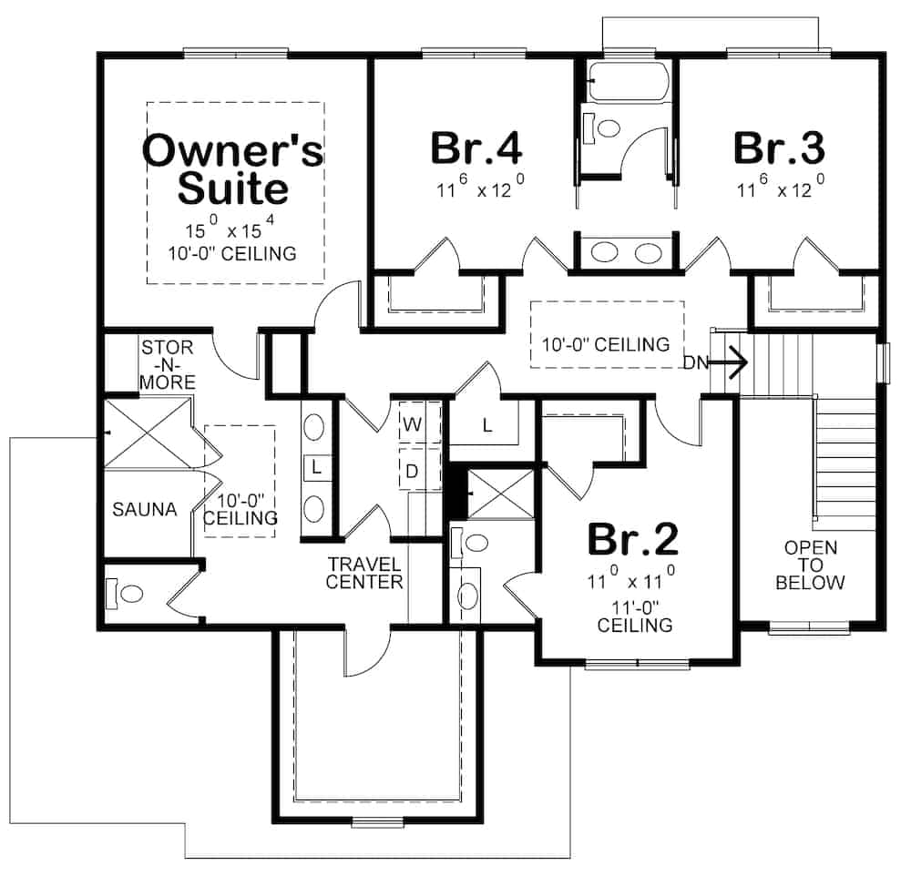 Floor Plan Upper Level