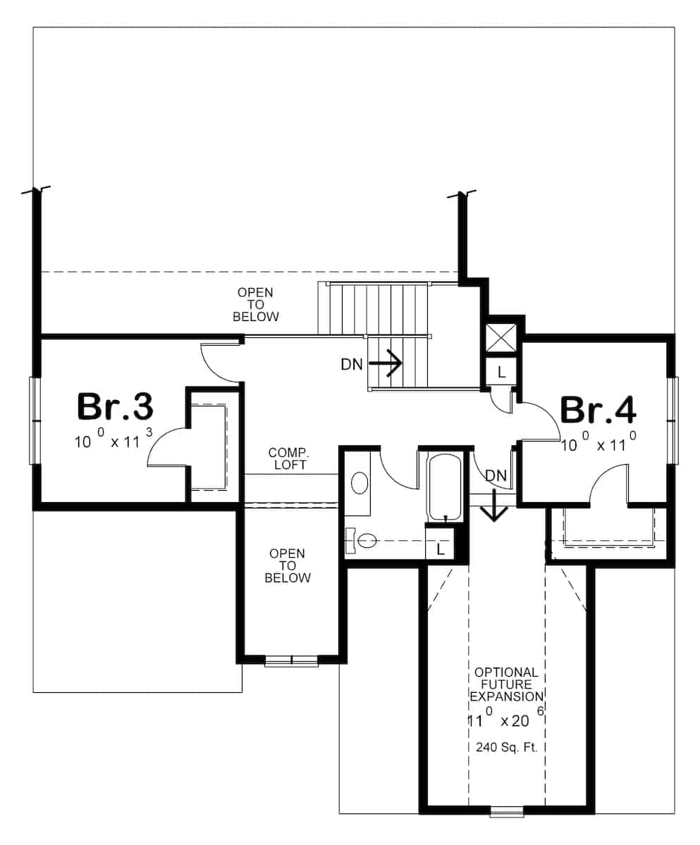 Floor Plan Upper Level