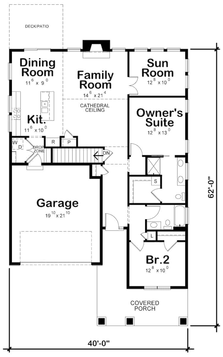 Floor Plan Main Level