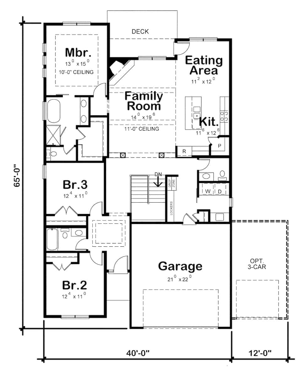 Floor Plan Main Level