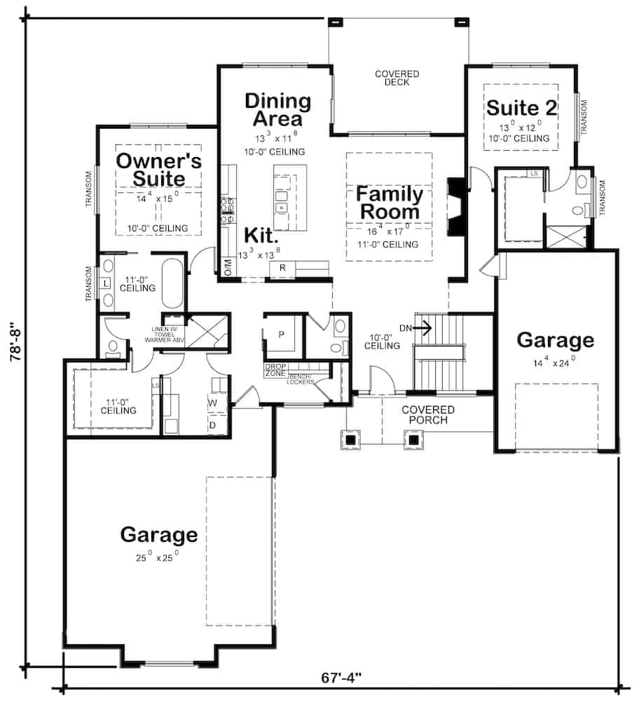 Floor Plan Main Level