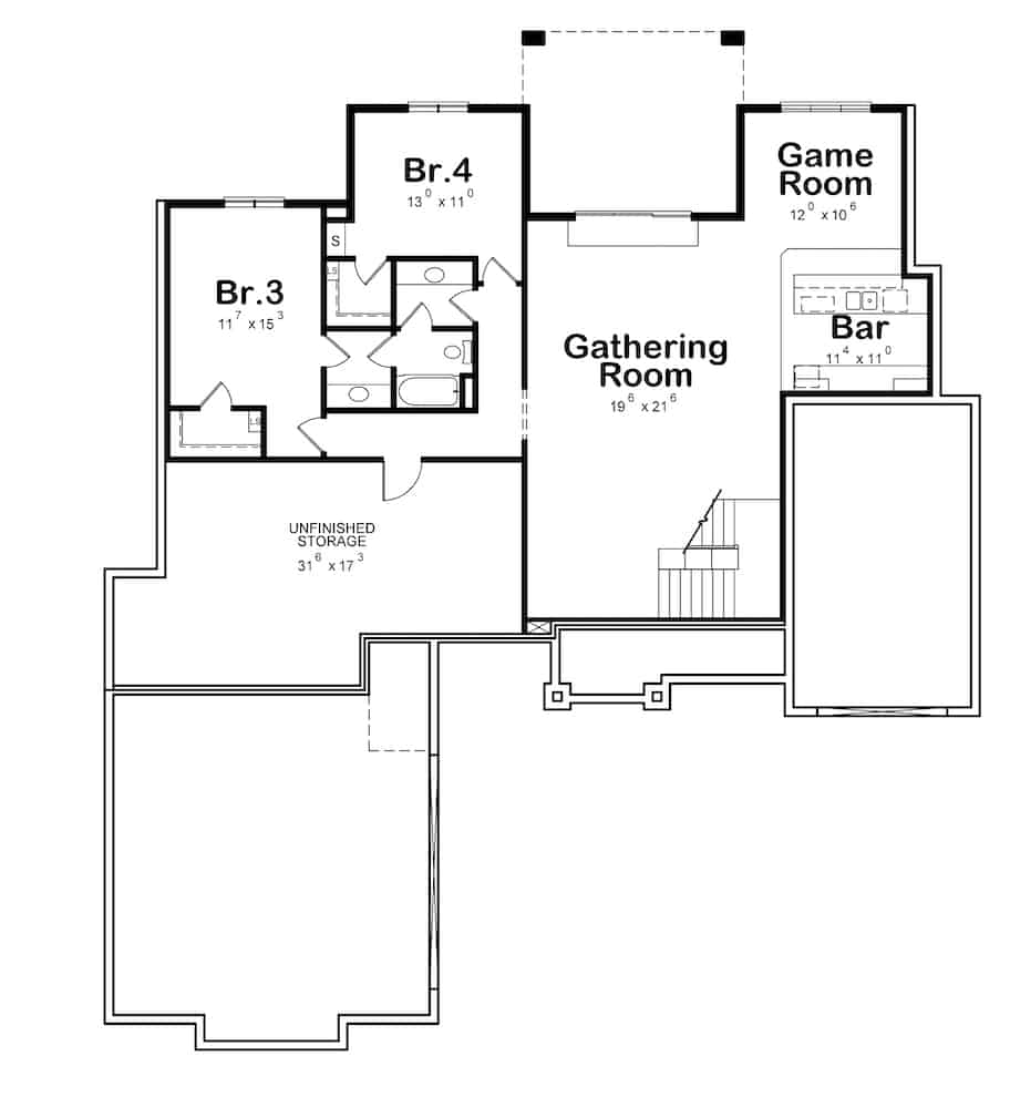 Floor Plan Basement
