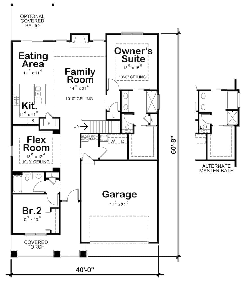 Floor Plan Main Level