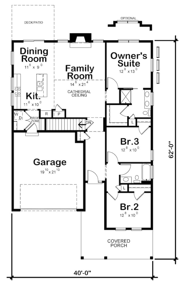 Floor Plan Main Level