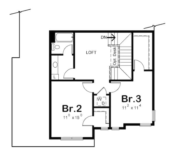 Floor Plan Upper Level