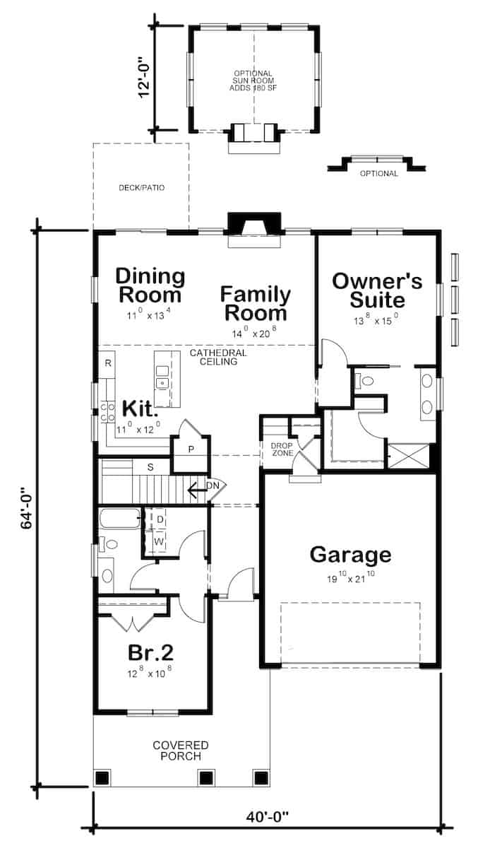 Floor Plan Main Level