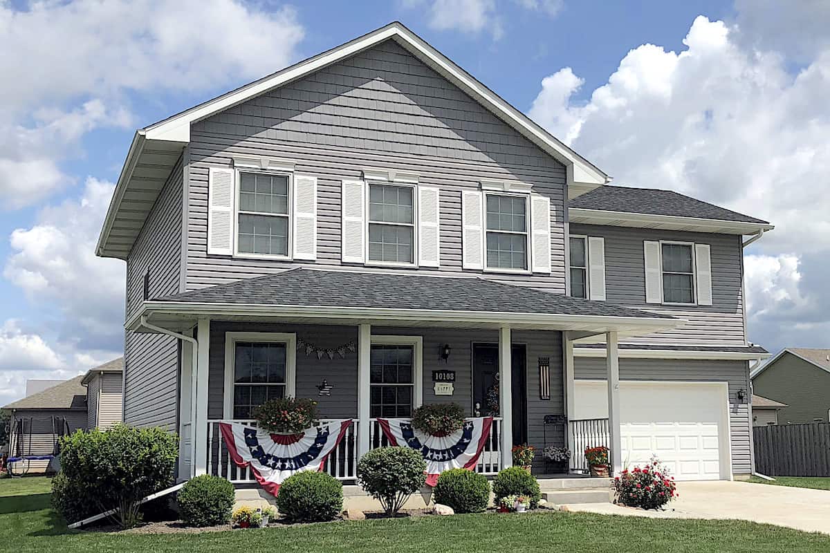 4-Bedroom, 1826 Sq Ft Traditional Home - Plan #120-2681 - Main Exterior