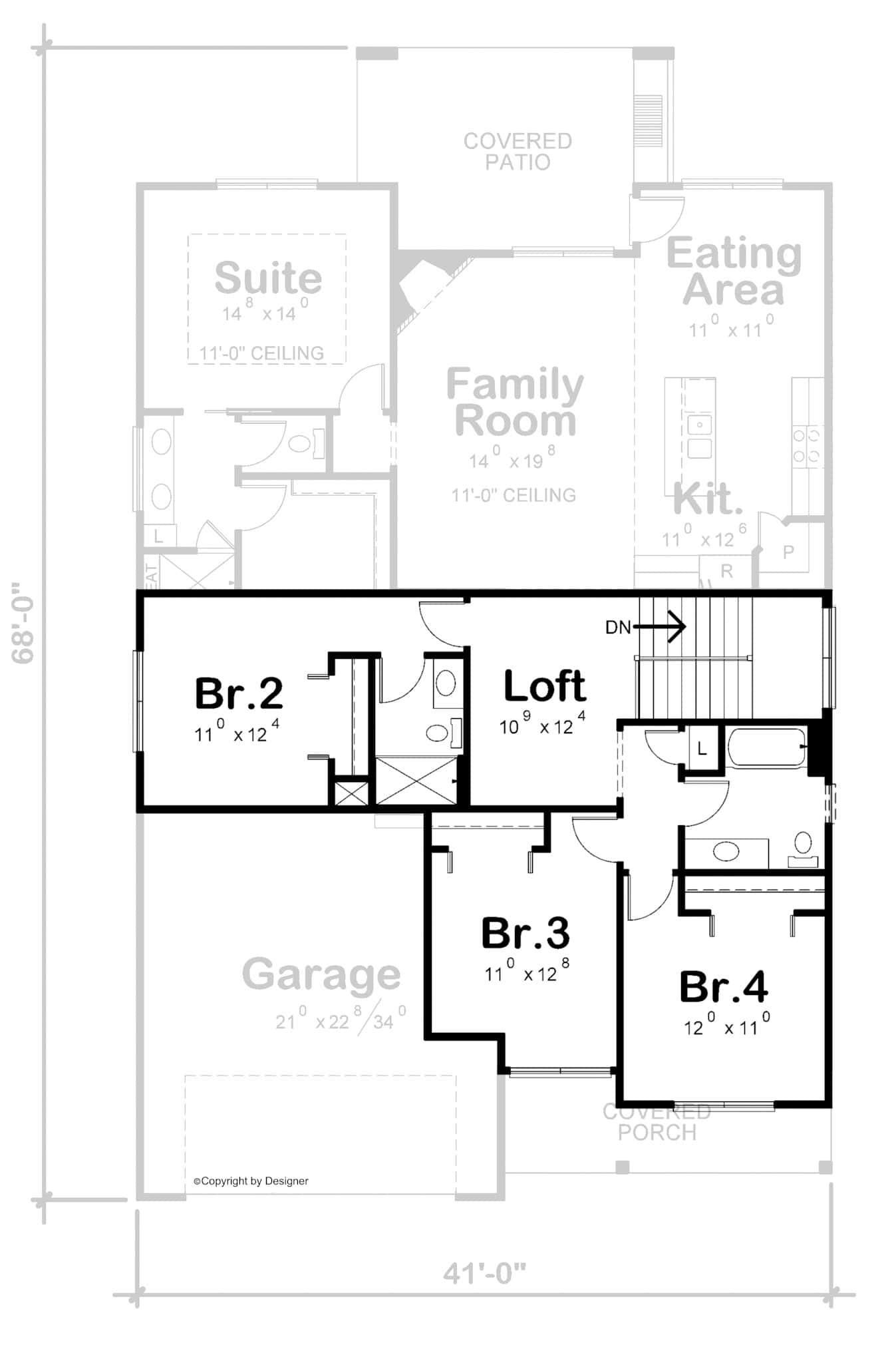 Floor Plan Second Story