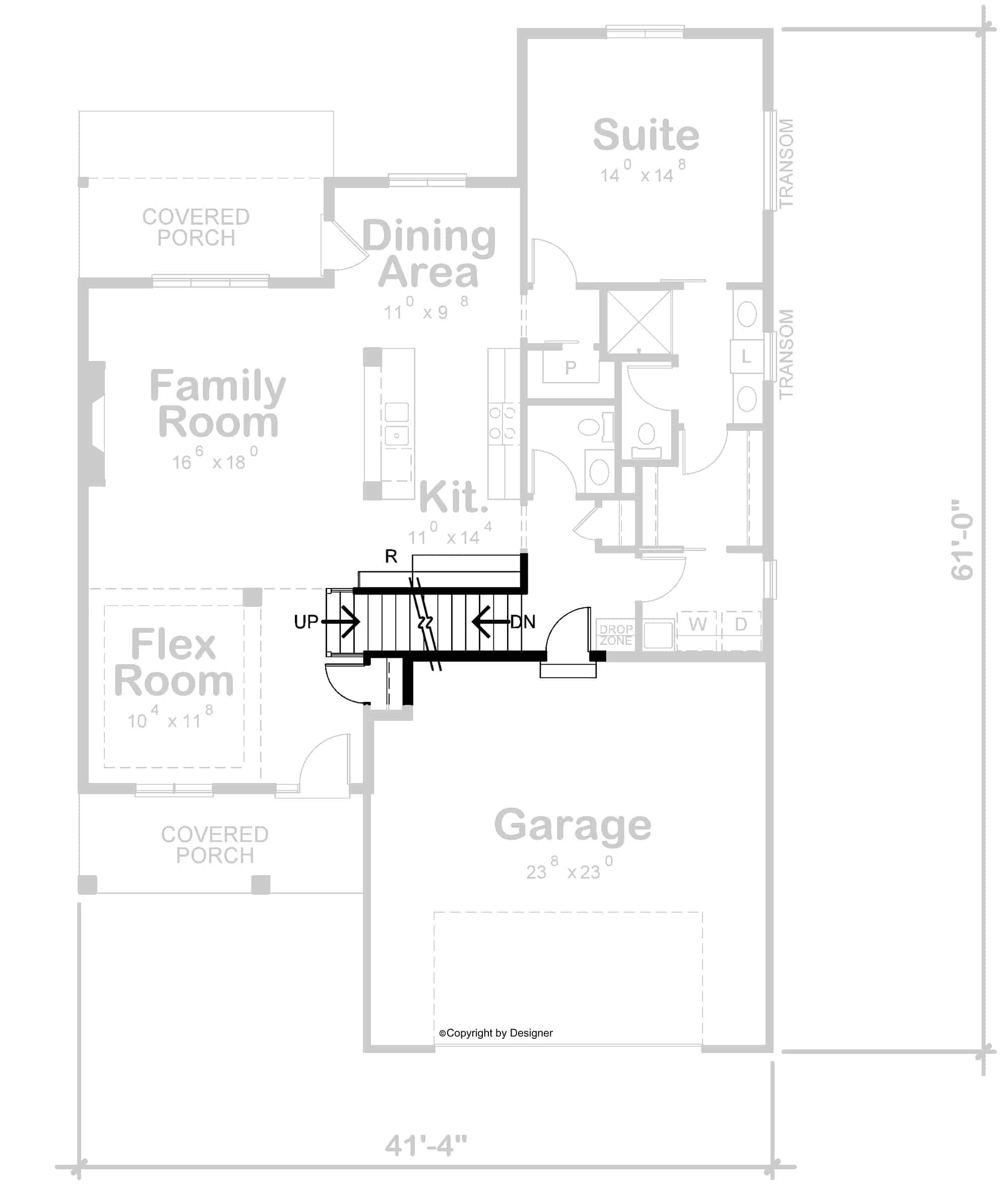 Basement Option Stair Location