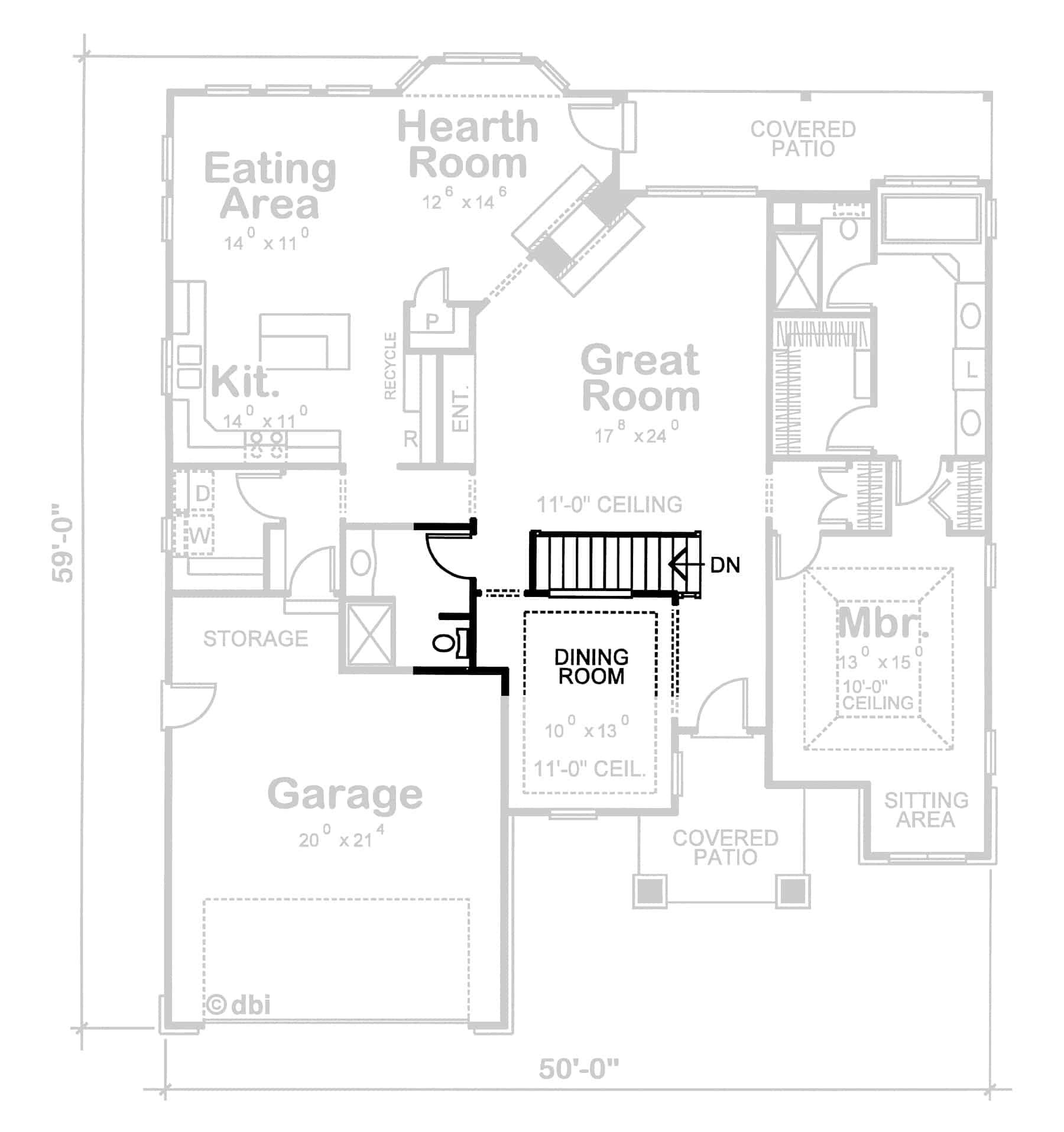 Basement Option Stair Location