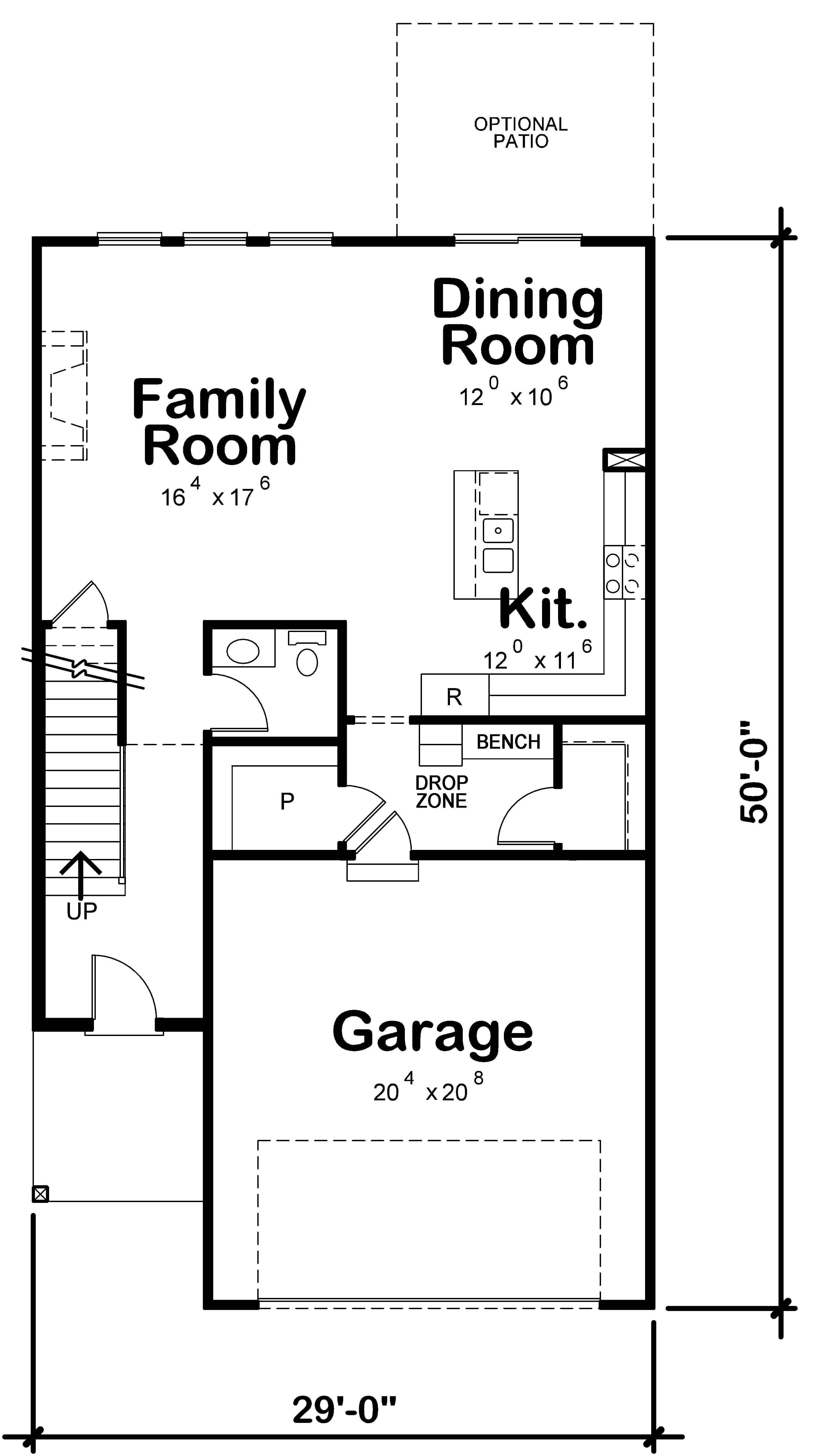 Floor Plan First Story