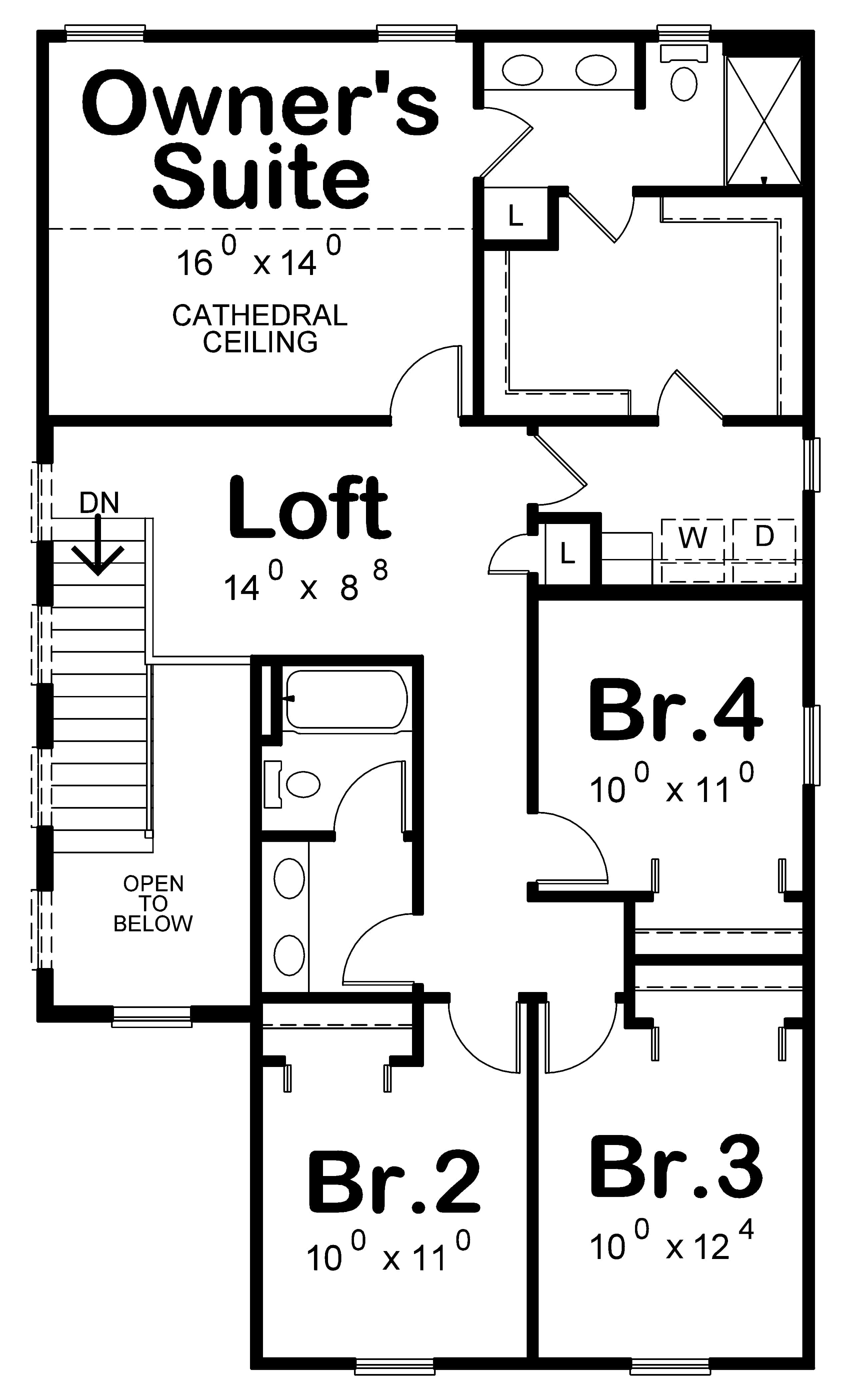 Floor Plan Second Story