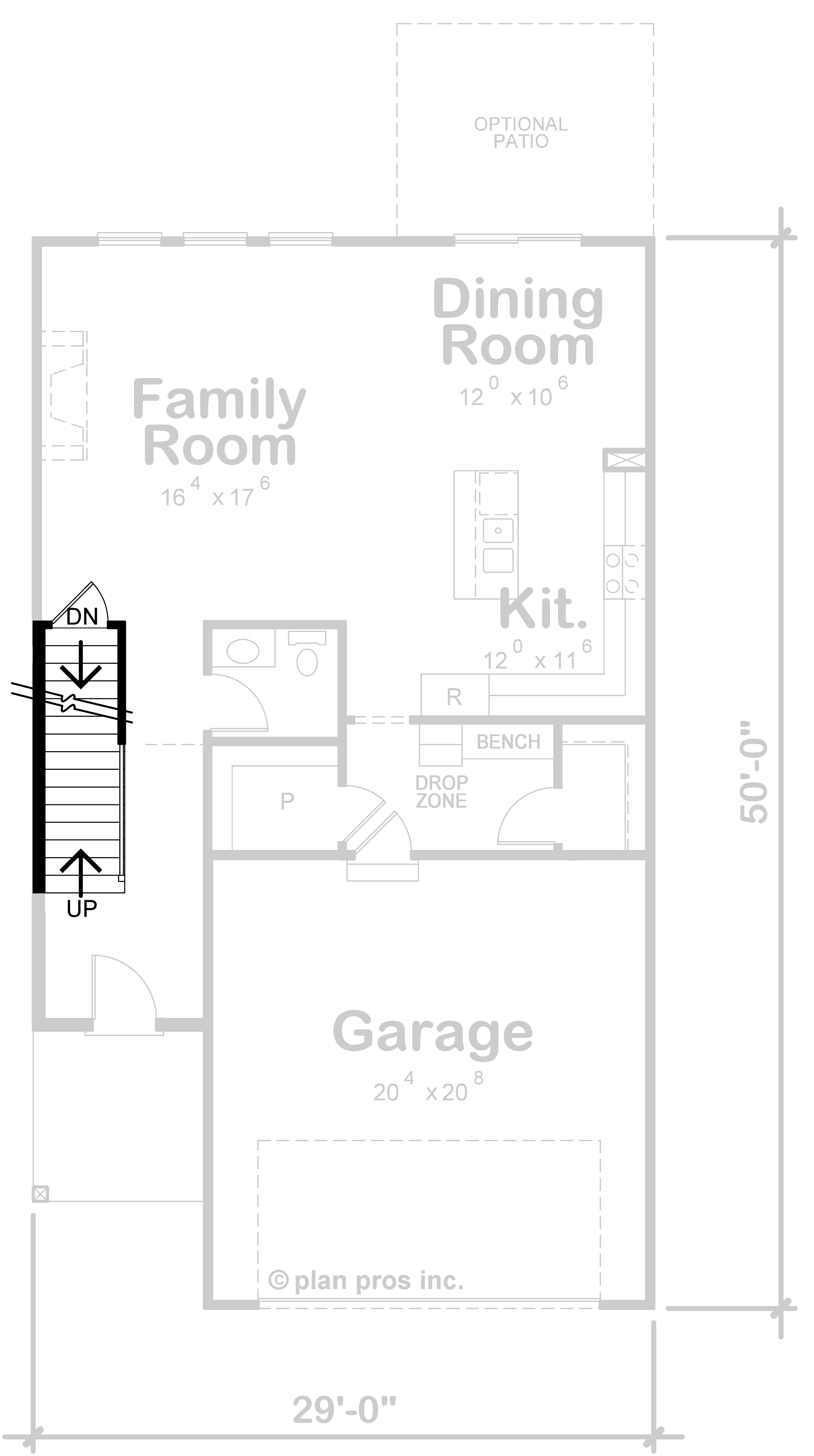 Basement Option Stair Location