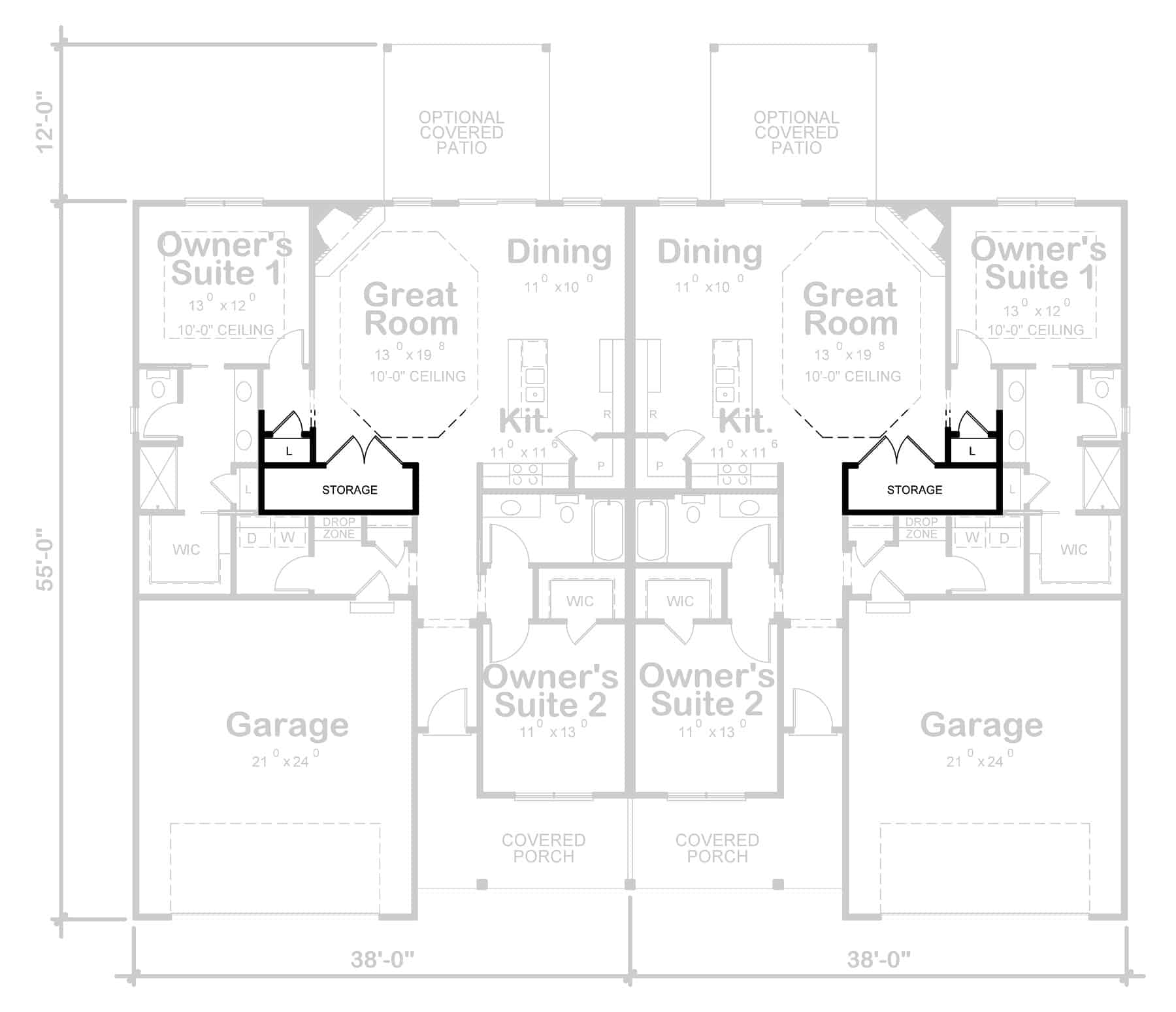 Basement Option Stair Location