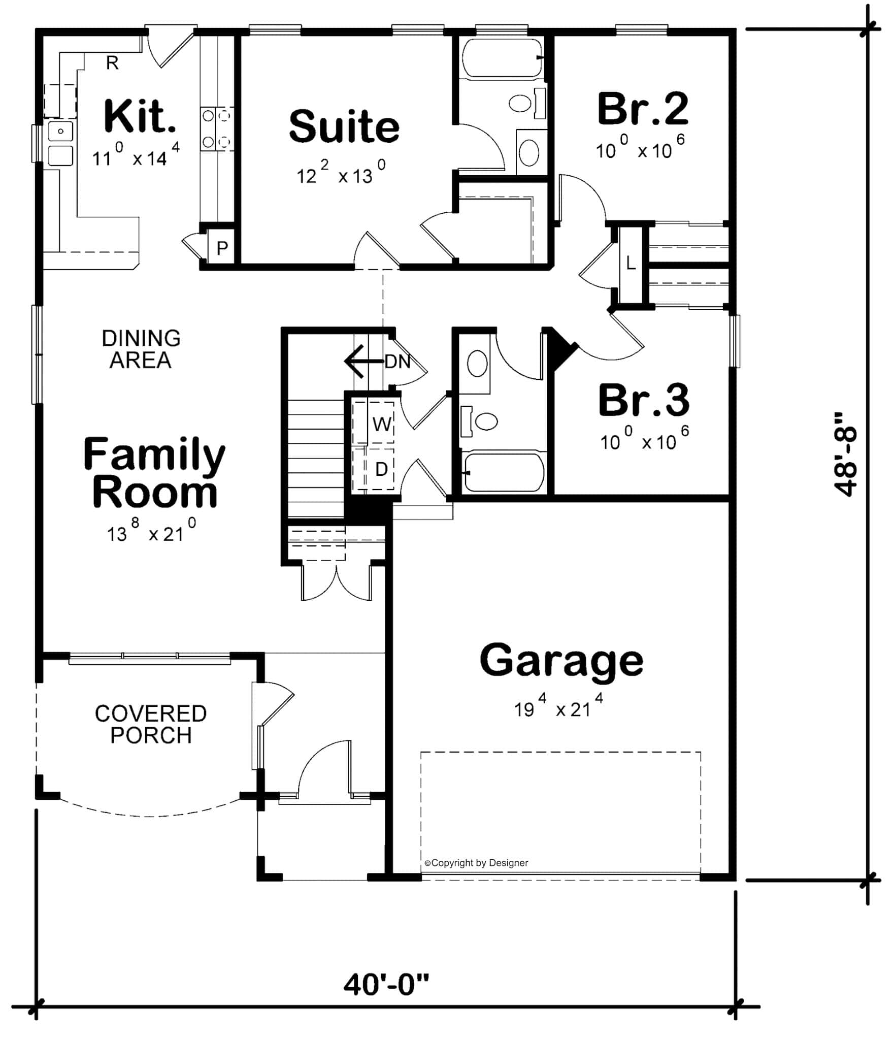 Floor Plan First Story