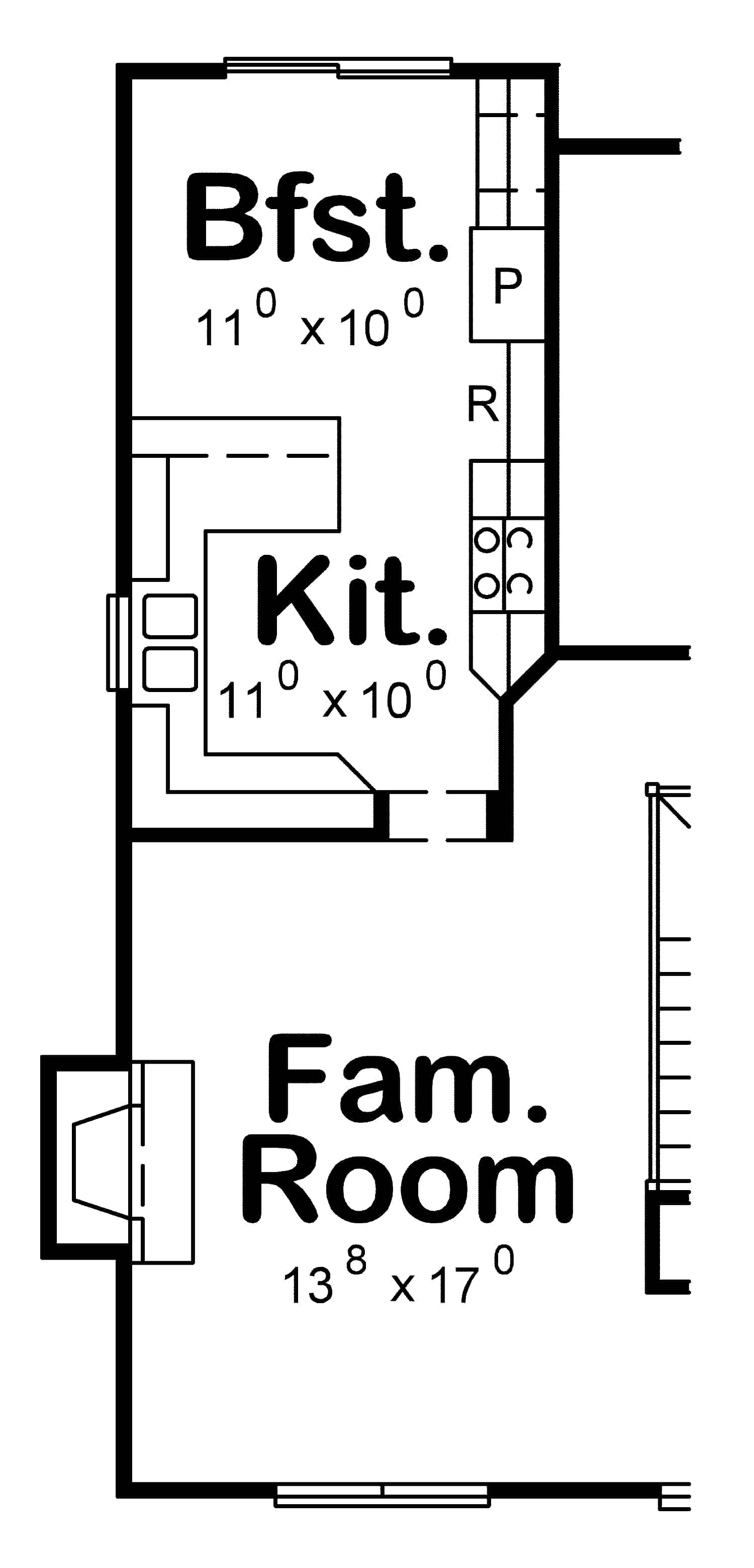 Alternative Main Level Layout