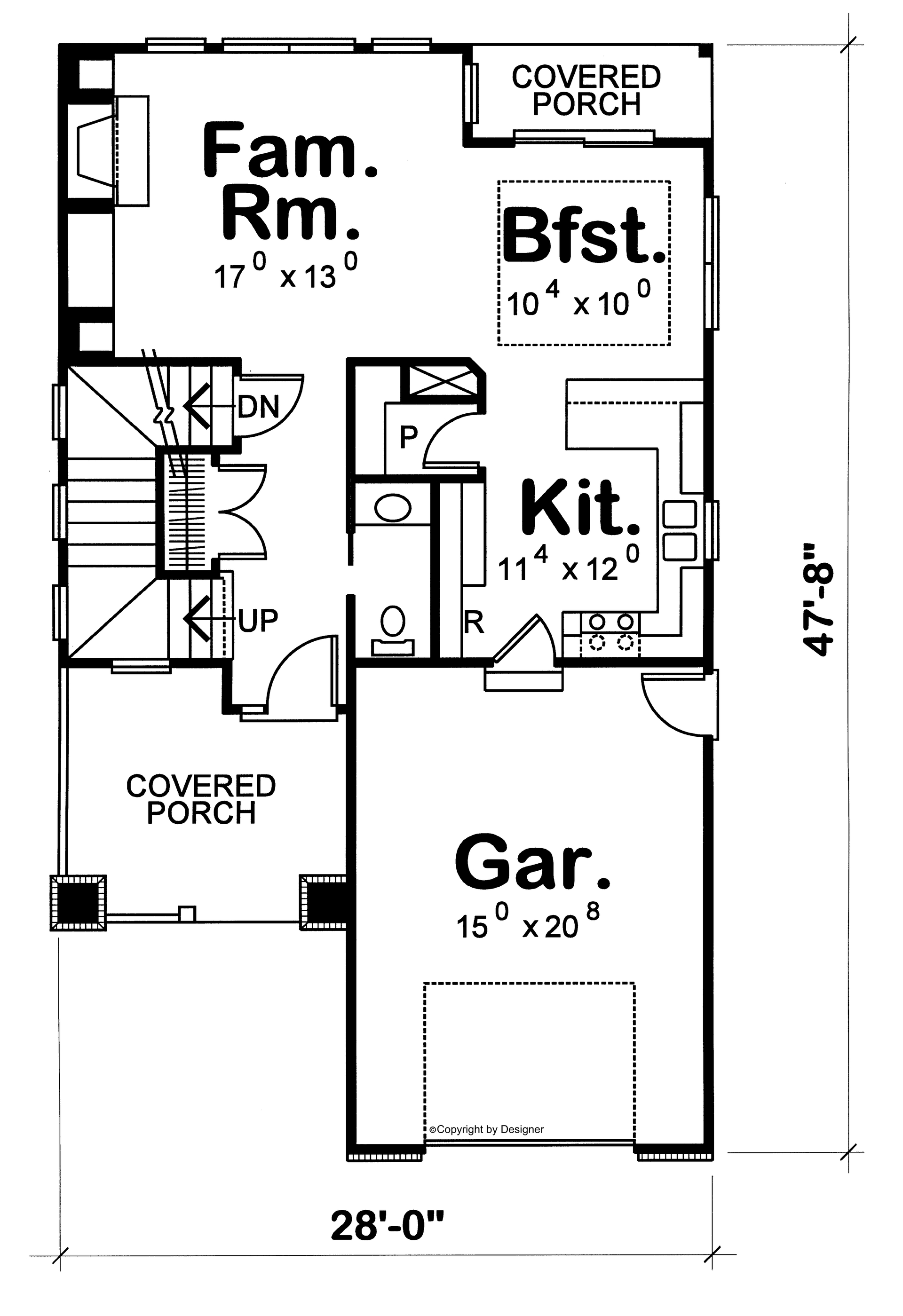 Floor Plan First Story