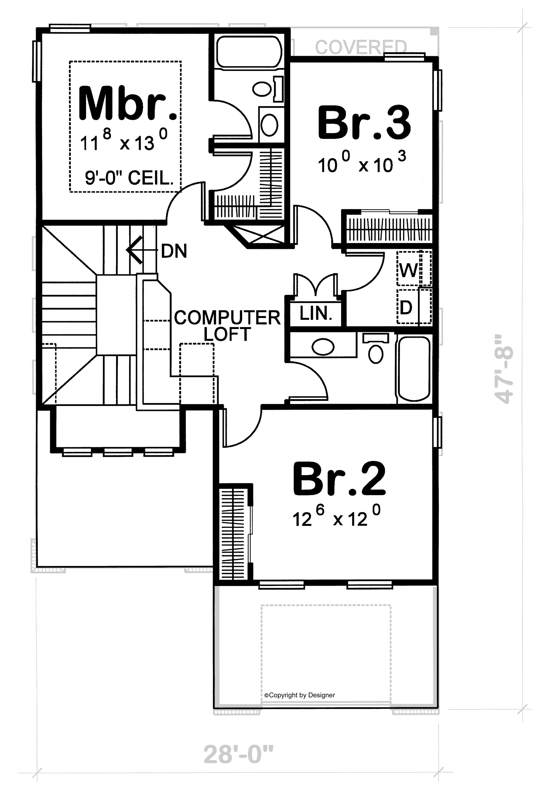 Floor Plan Second Story