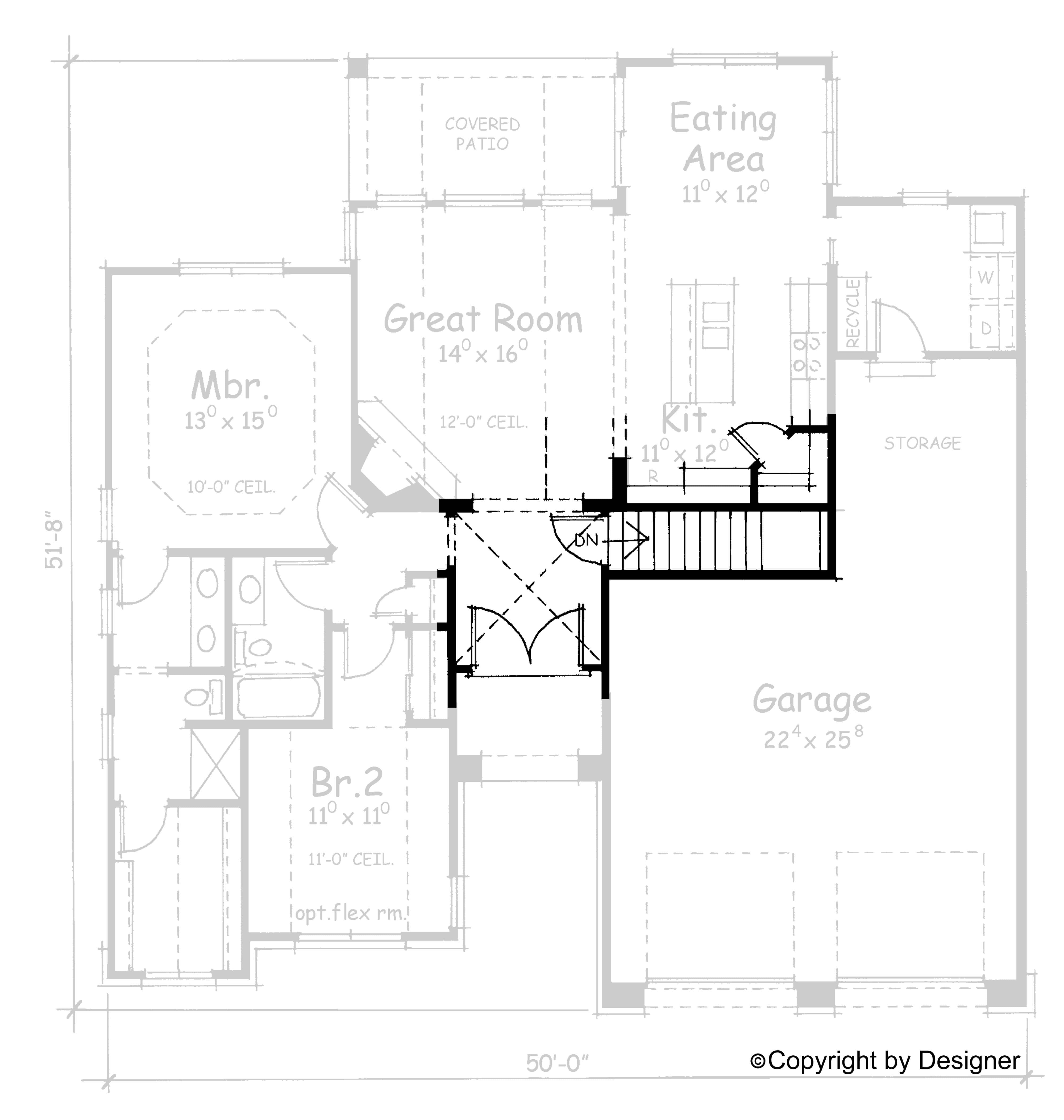 Basement Option Stair Location