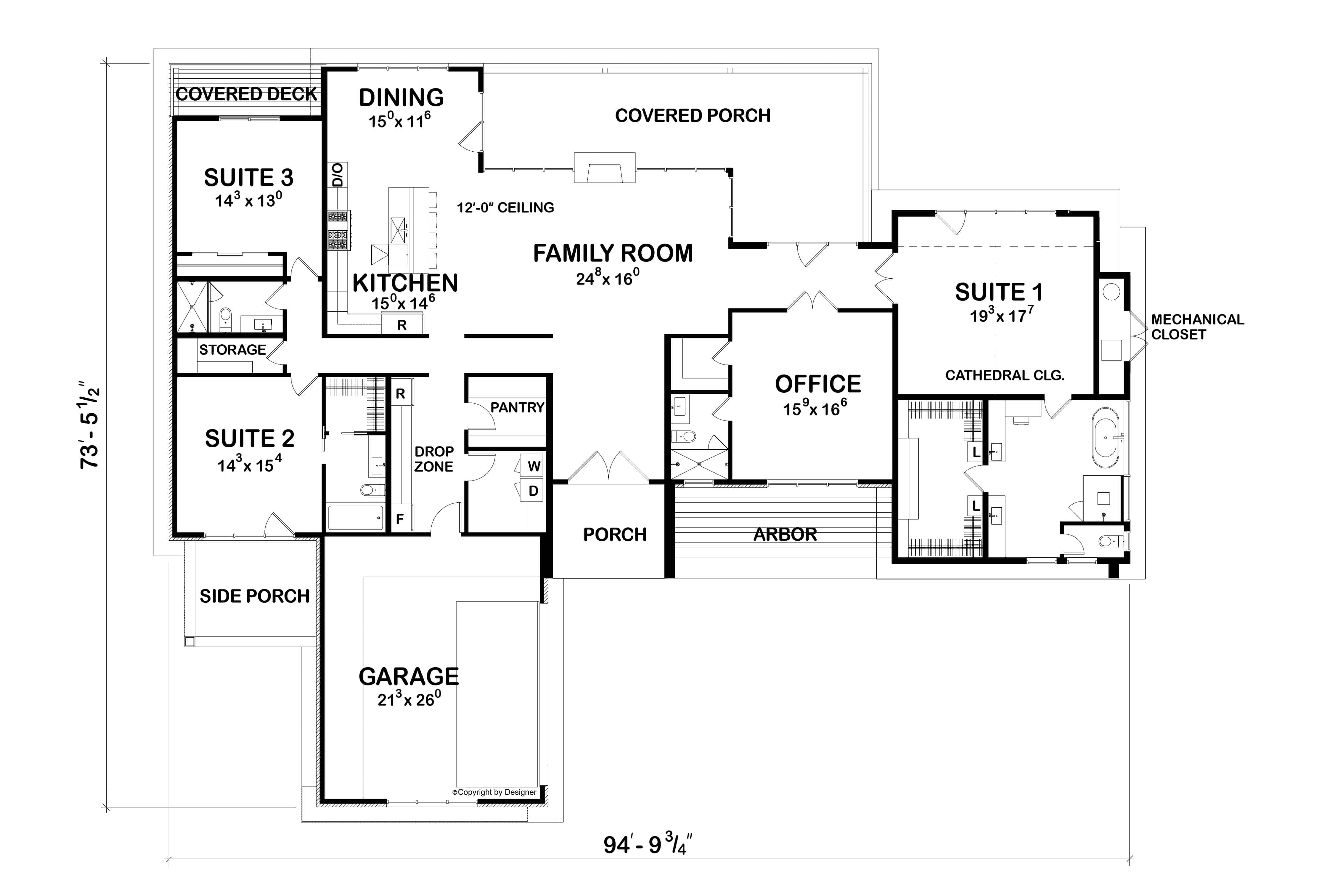 Floor Plan First Story