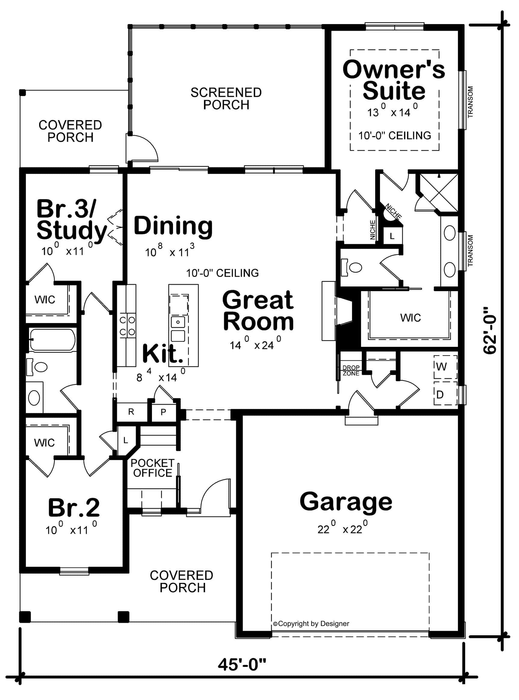 Floor Plan First Story