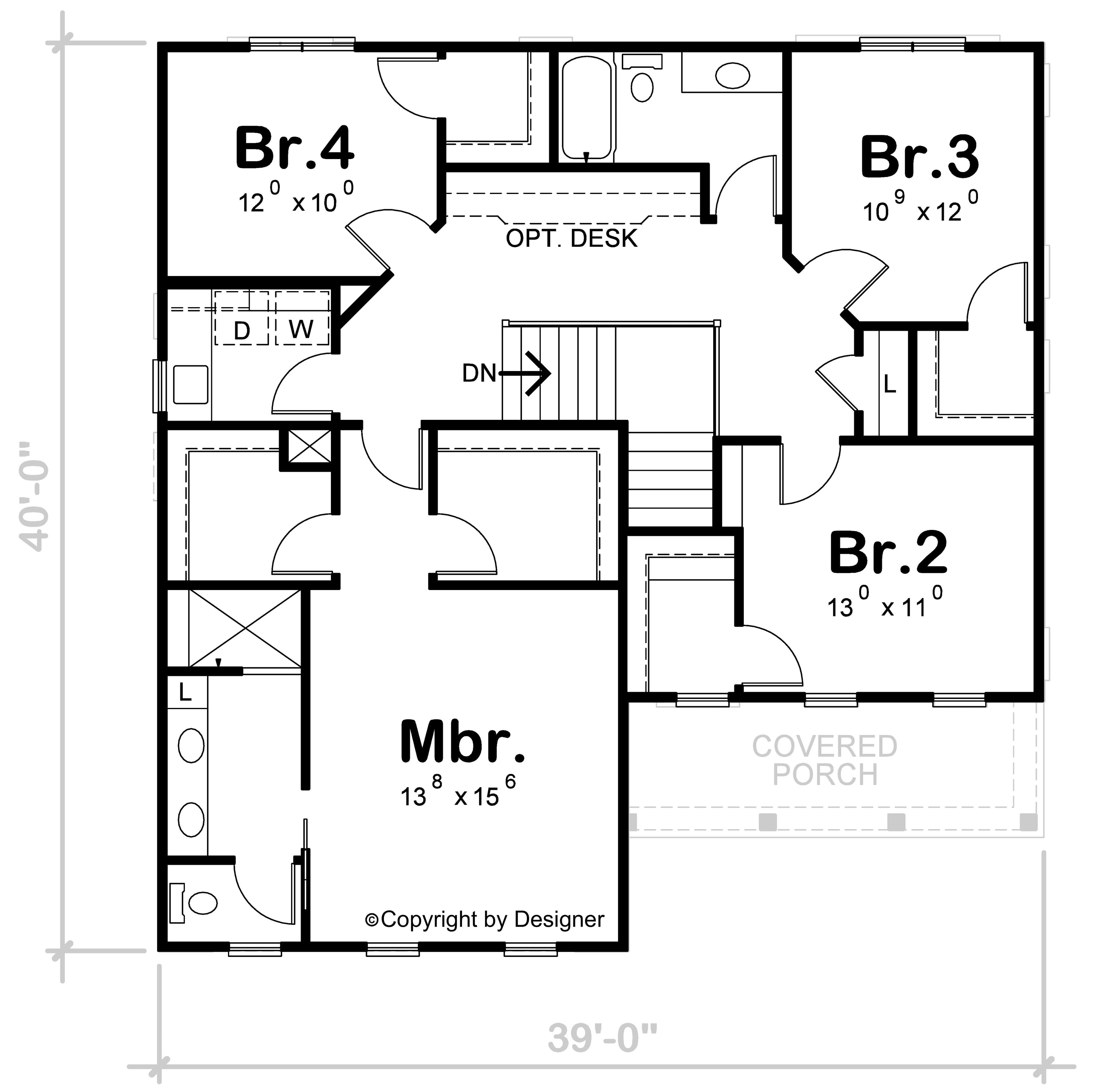 Floor Plan Second Story