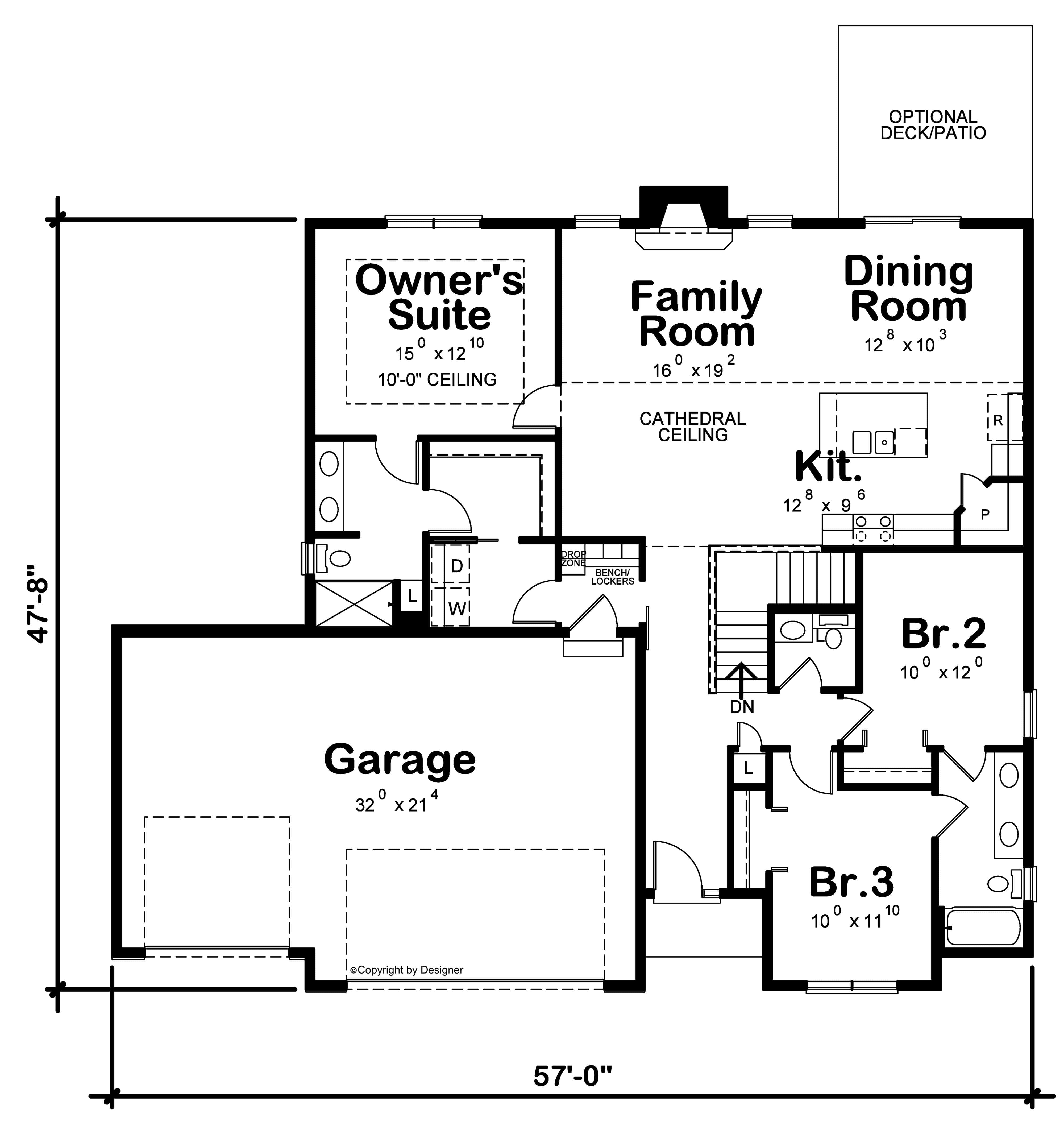 Floor Plan First Story