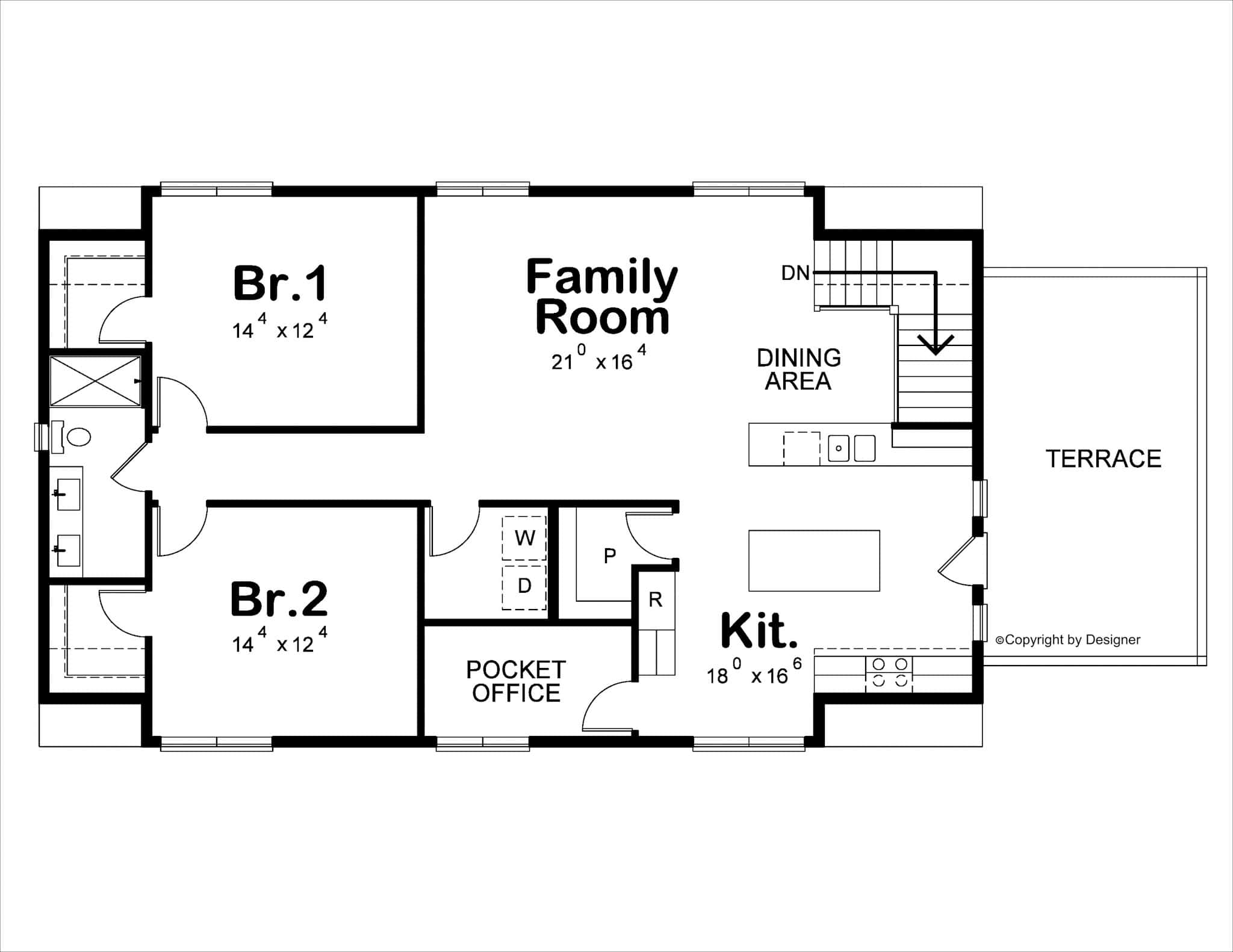 Floor Plan Second Story