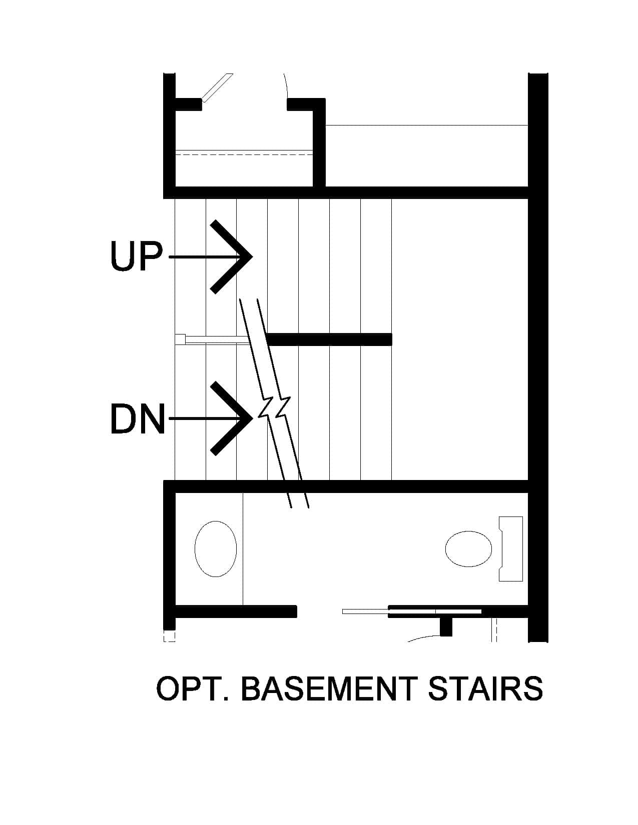 Basement Option Stair Location