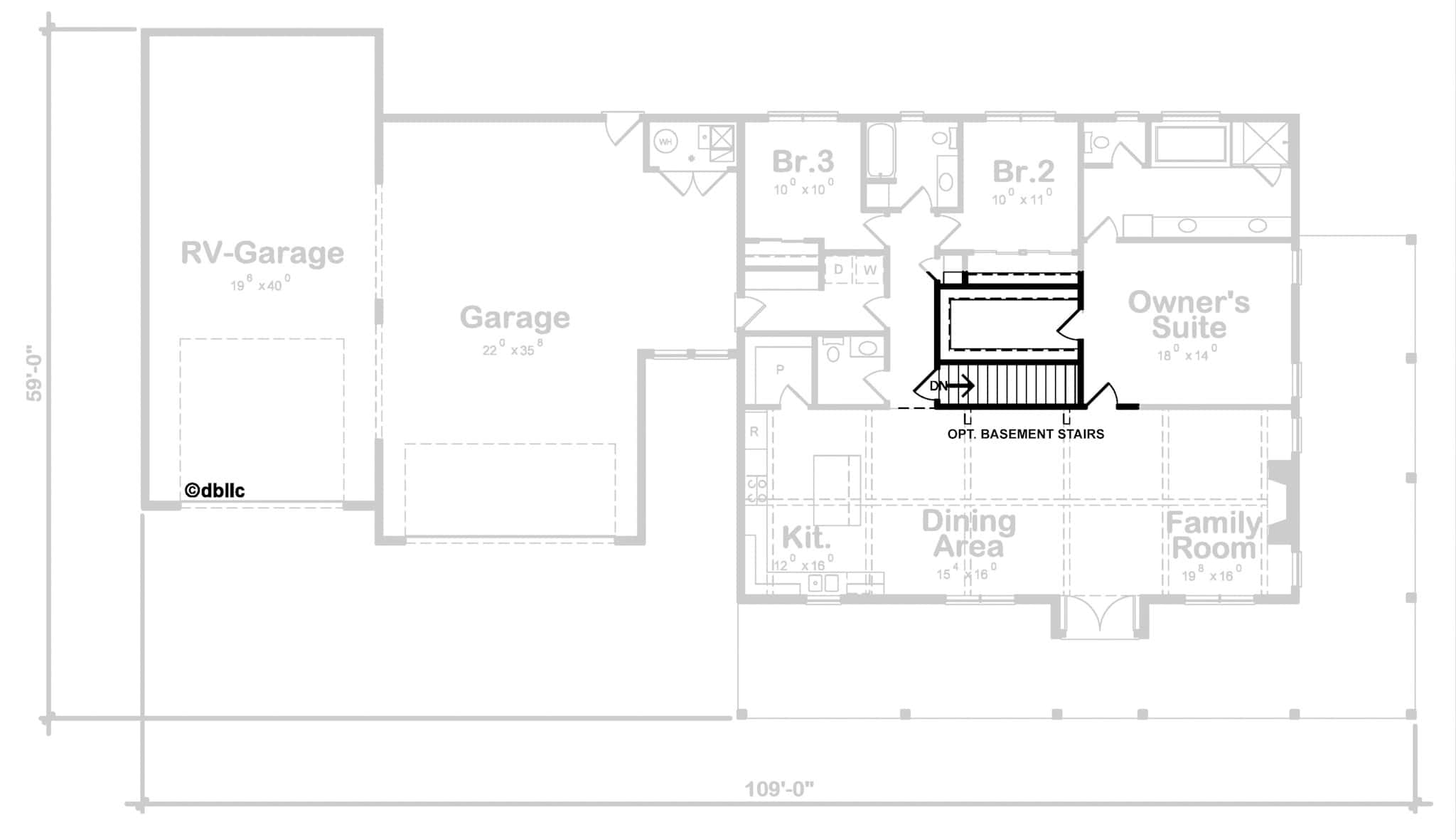 Basement Option Stair Location