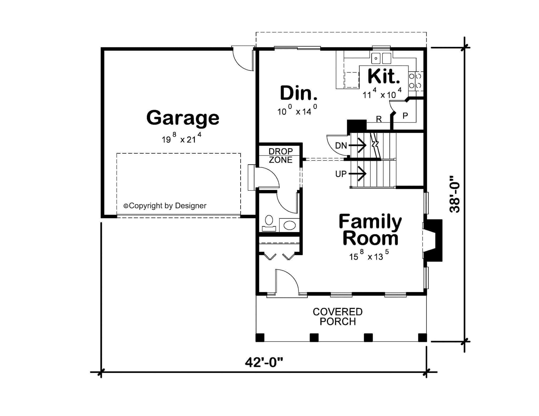Floor Plan First Story