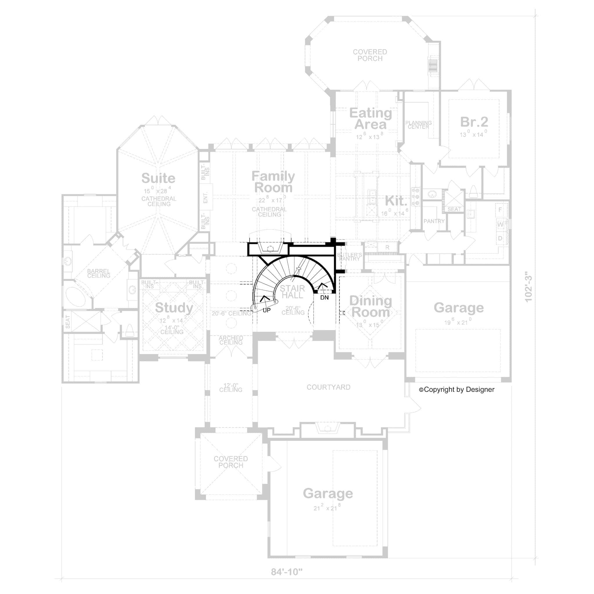 Basement Option Stair Location