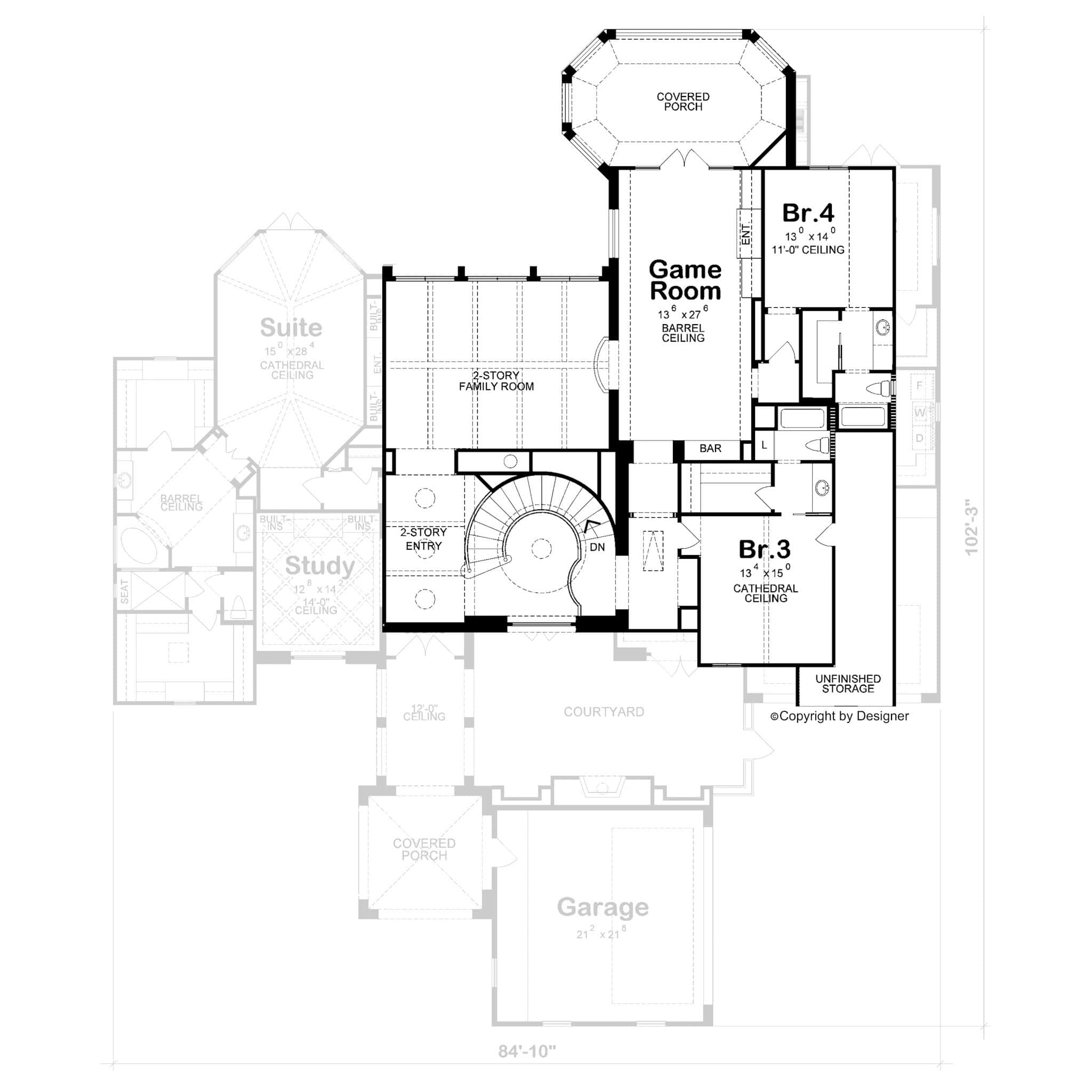 Floor Plan Second Story