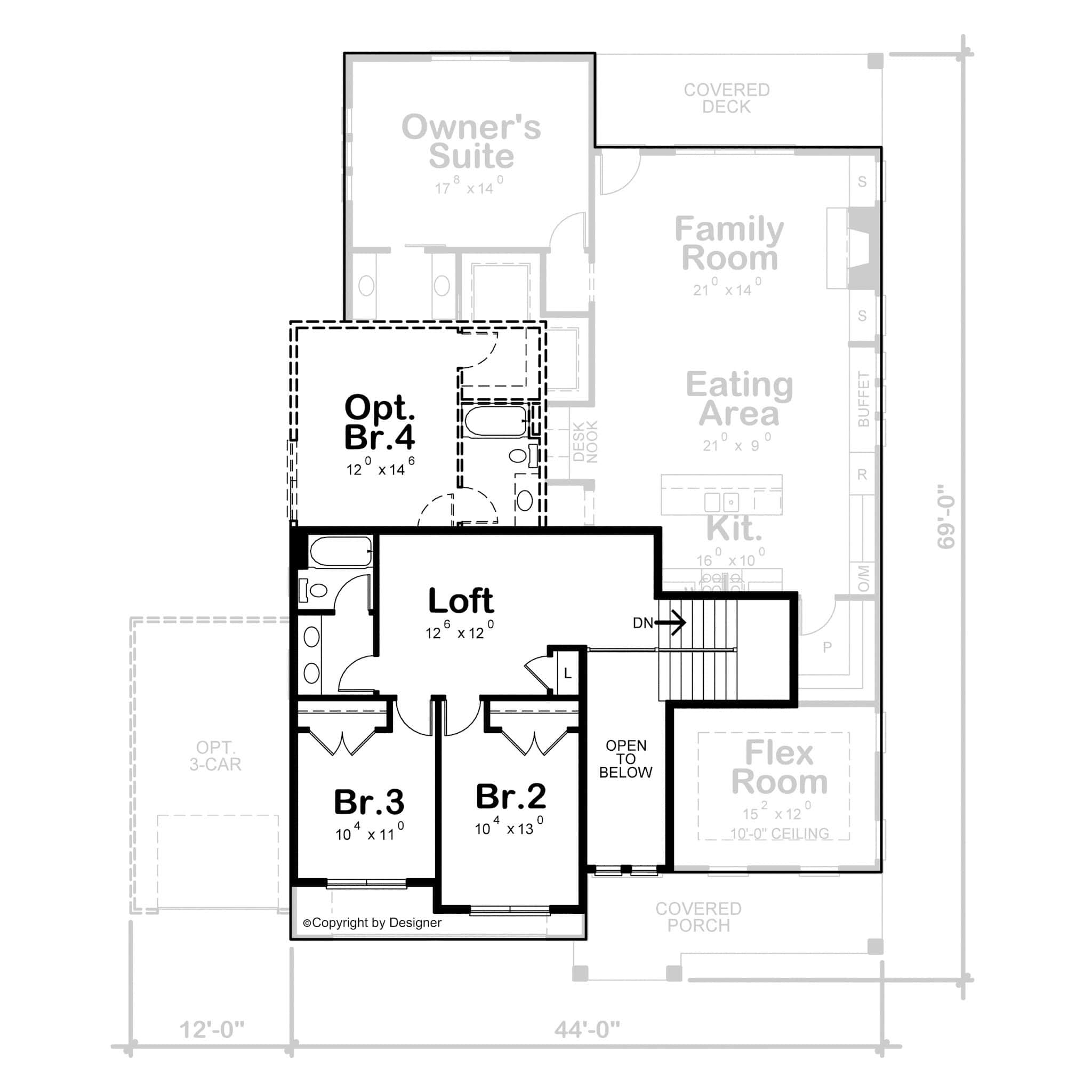 Floor Plan Second Story