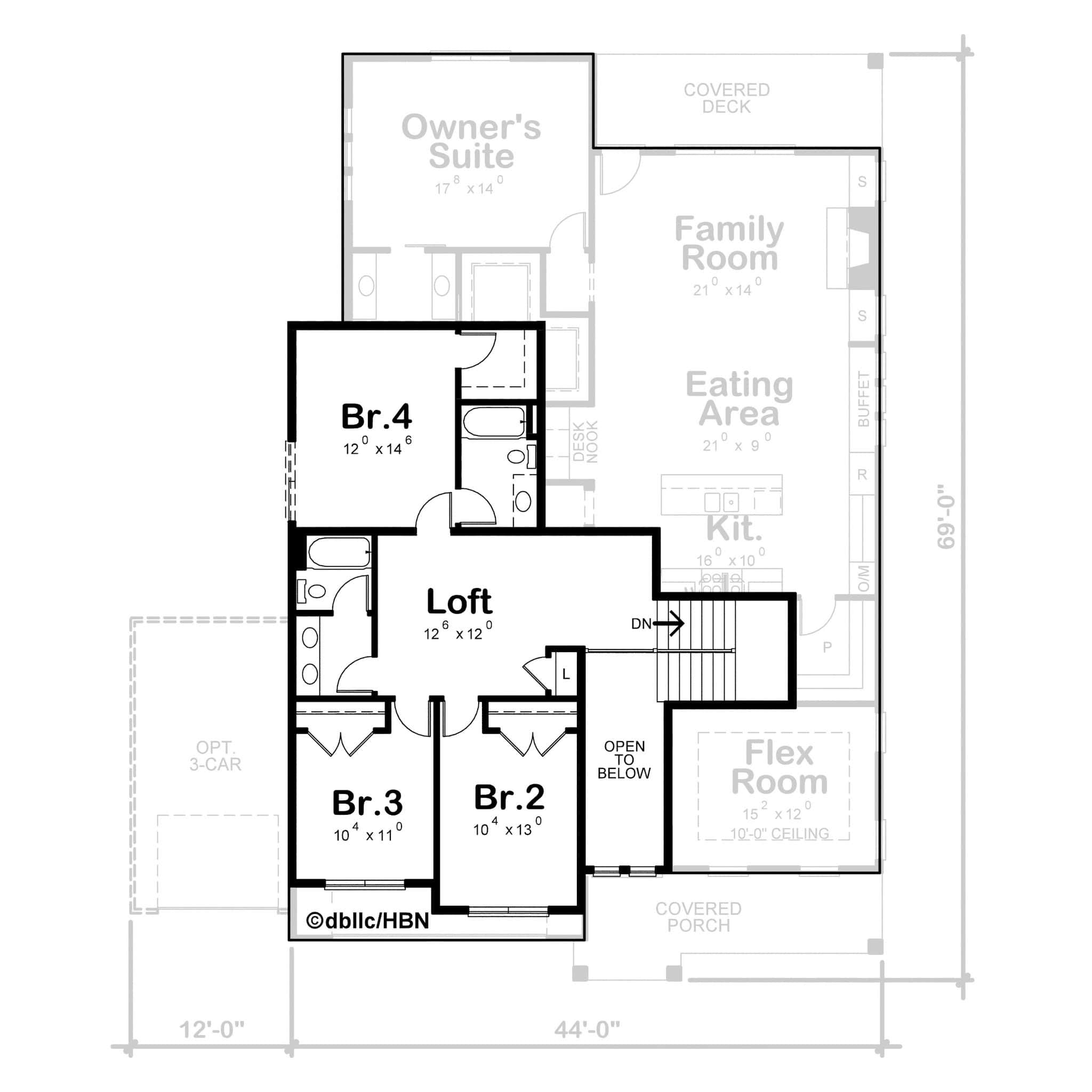 Floor Plan Second Story