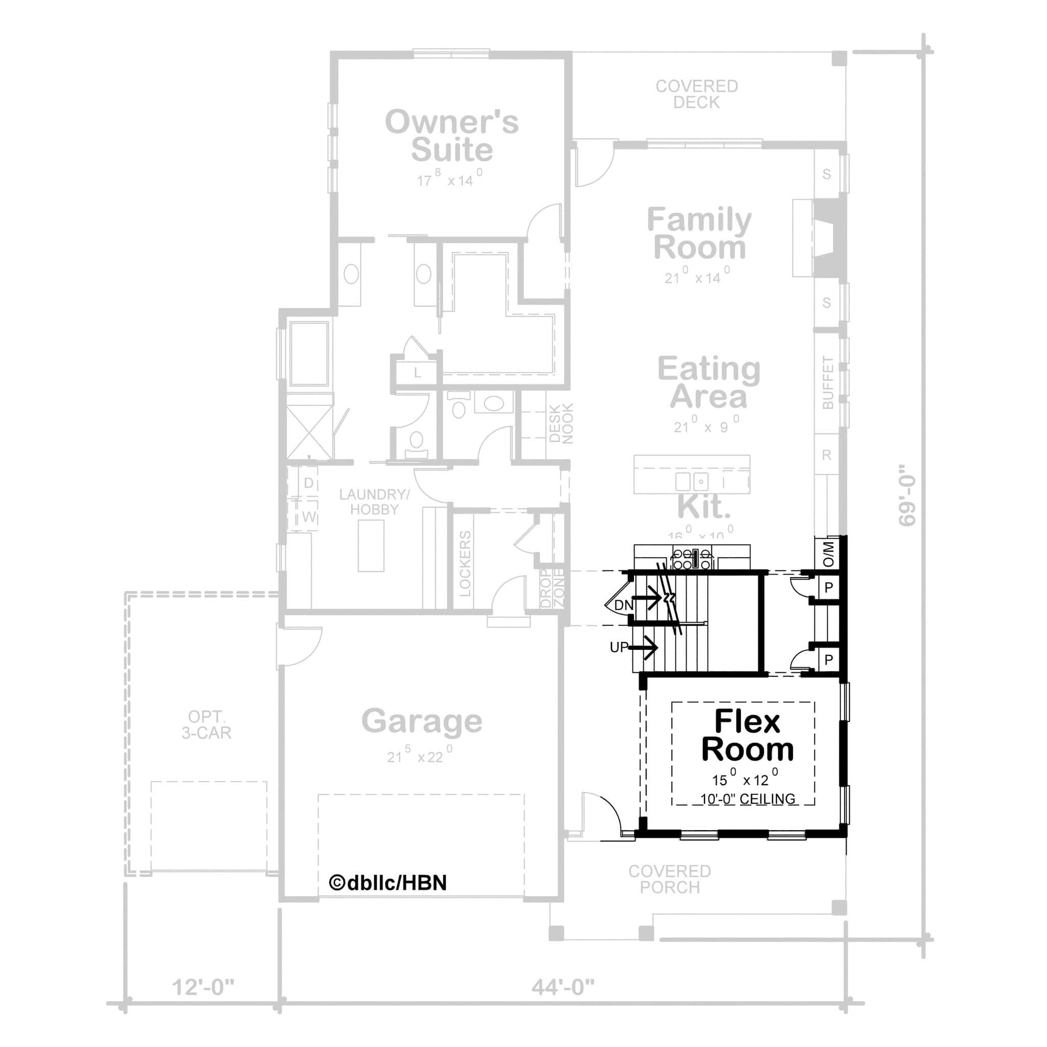Basement Option Stair Location