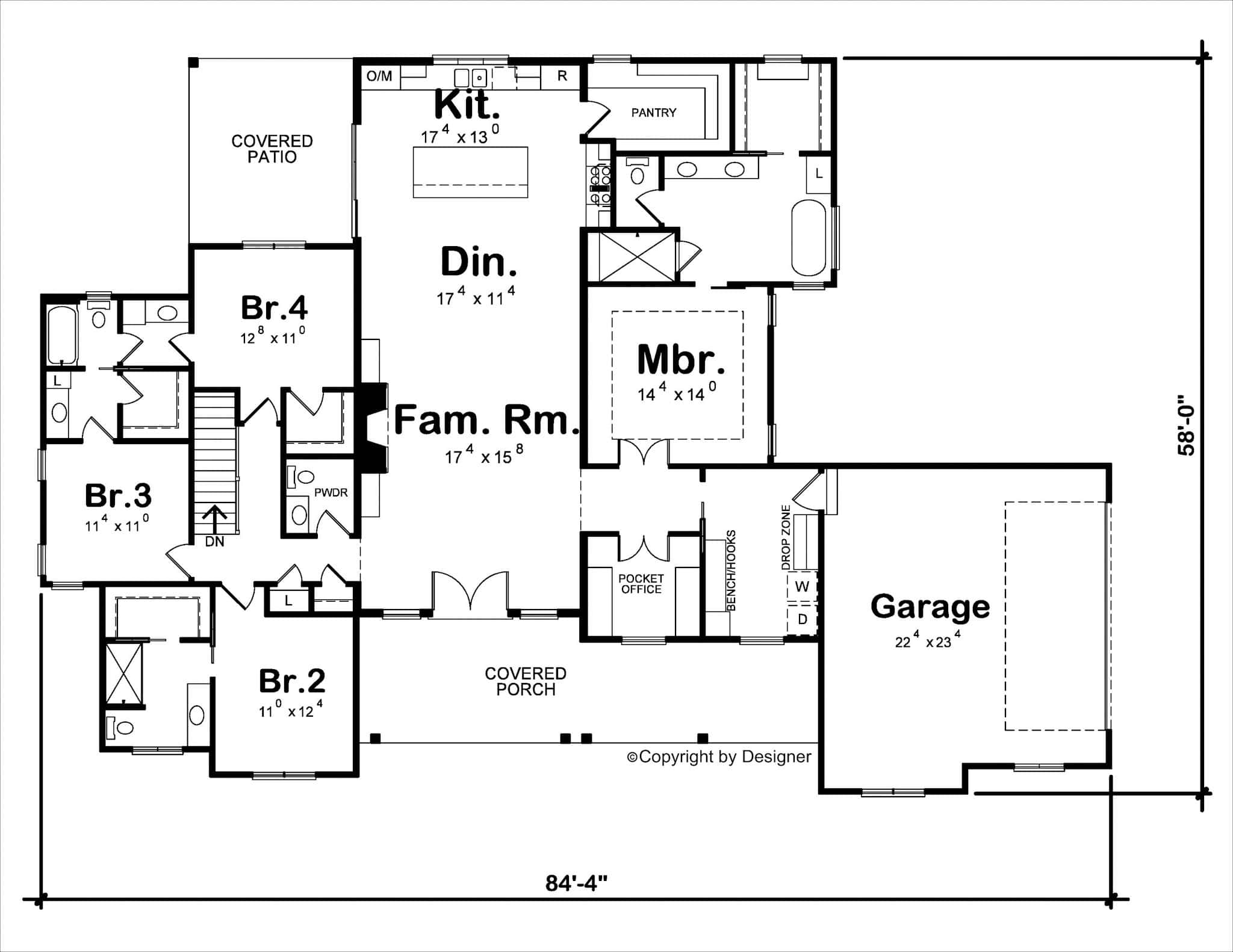 Floor Plan First Story