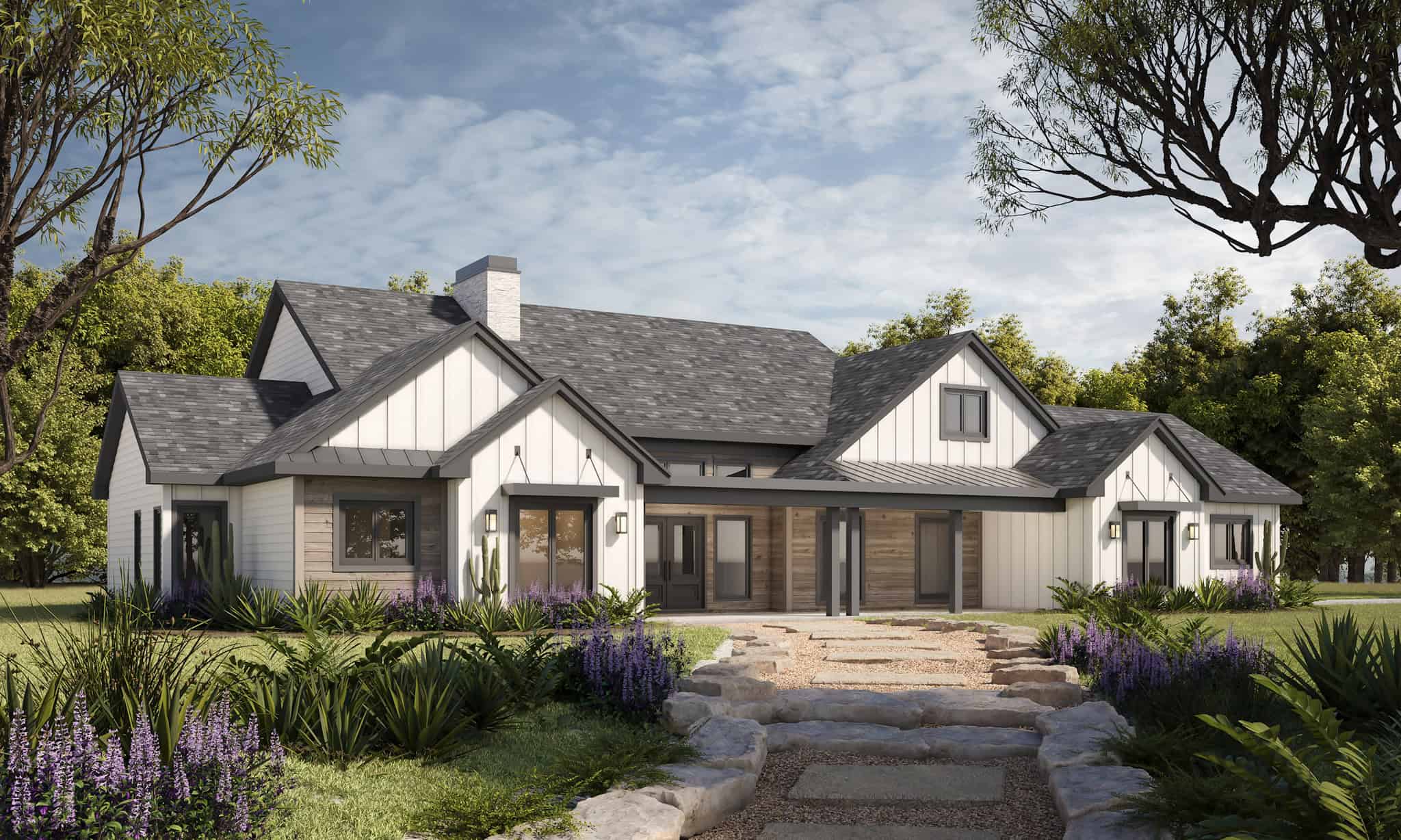 Modern Farmhouse House Plan - 4 Bedrms, 3.5 Baths - 2534 Sq Ft - #120-2819