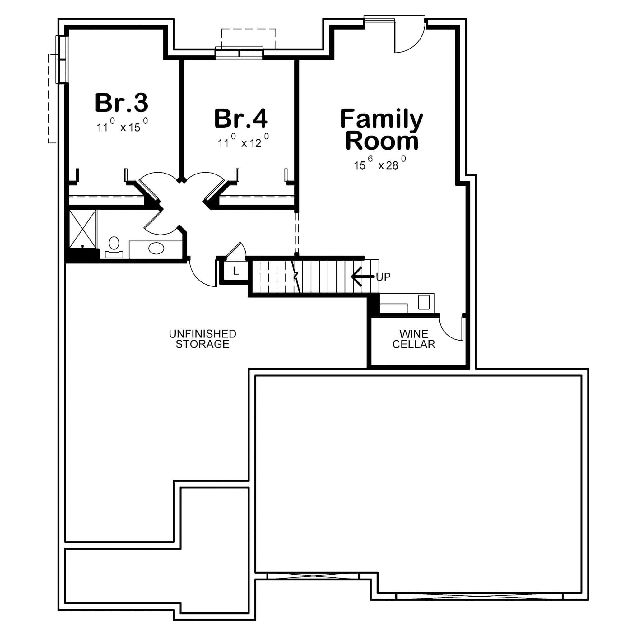 Basement Option Layout